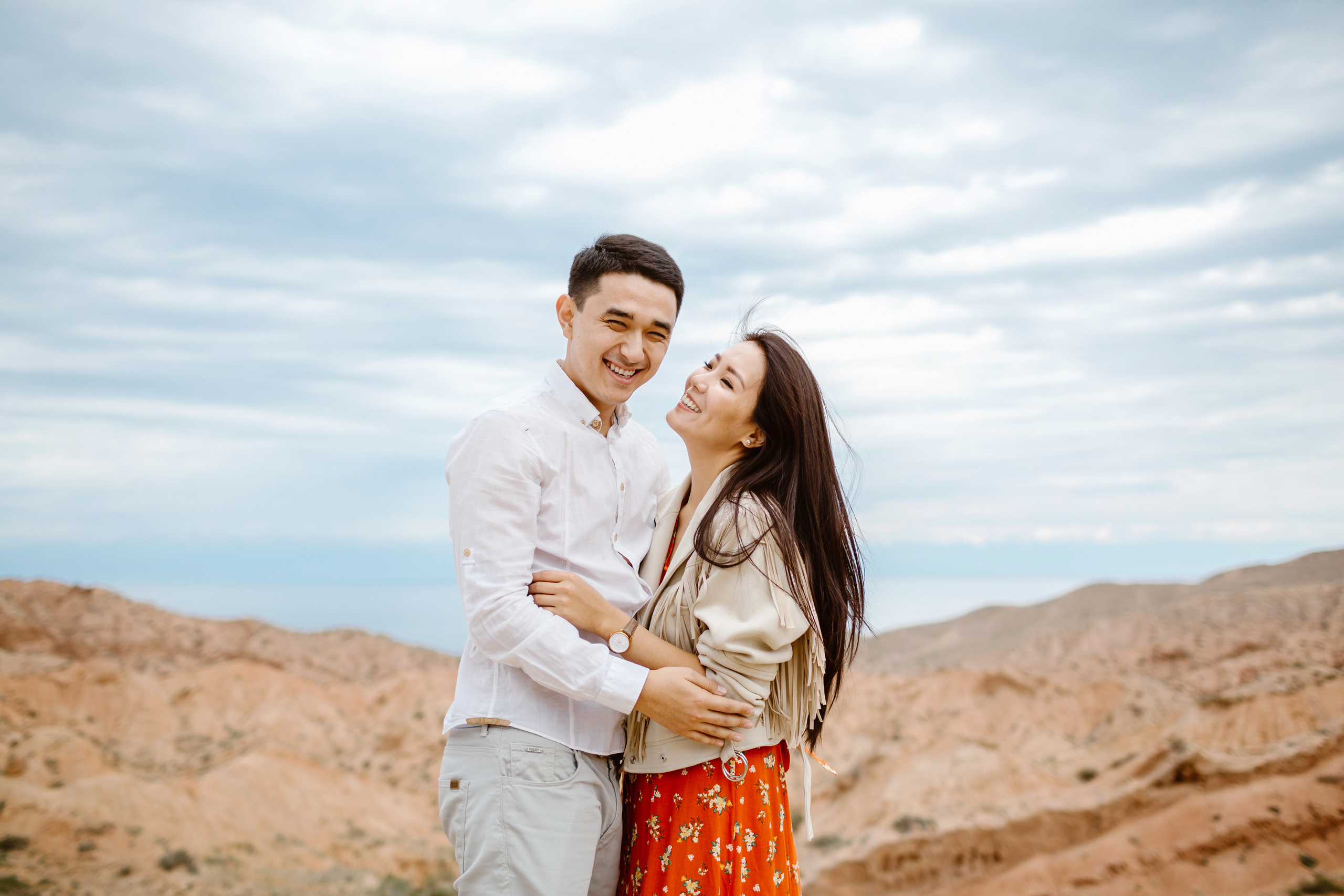 Лав стори в каньоне Сказка и на берегу Иссык-Куля. Фотограф в Бишкеке Оксана Шувалова