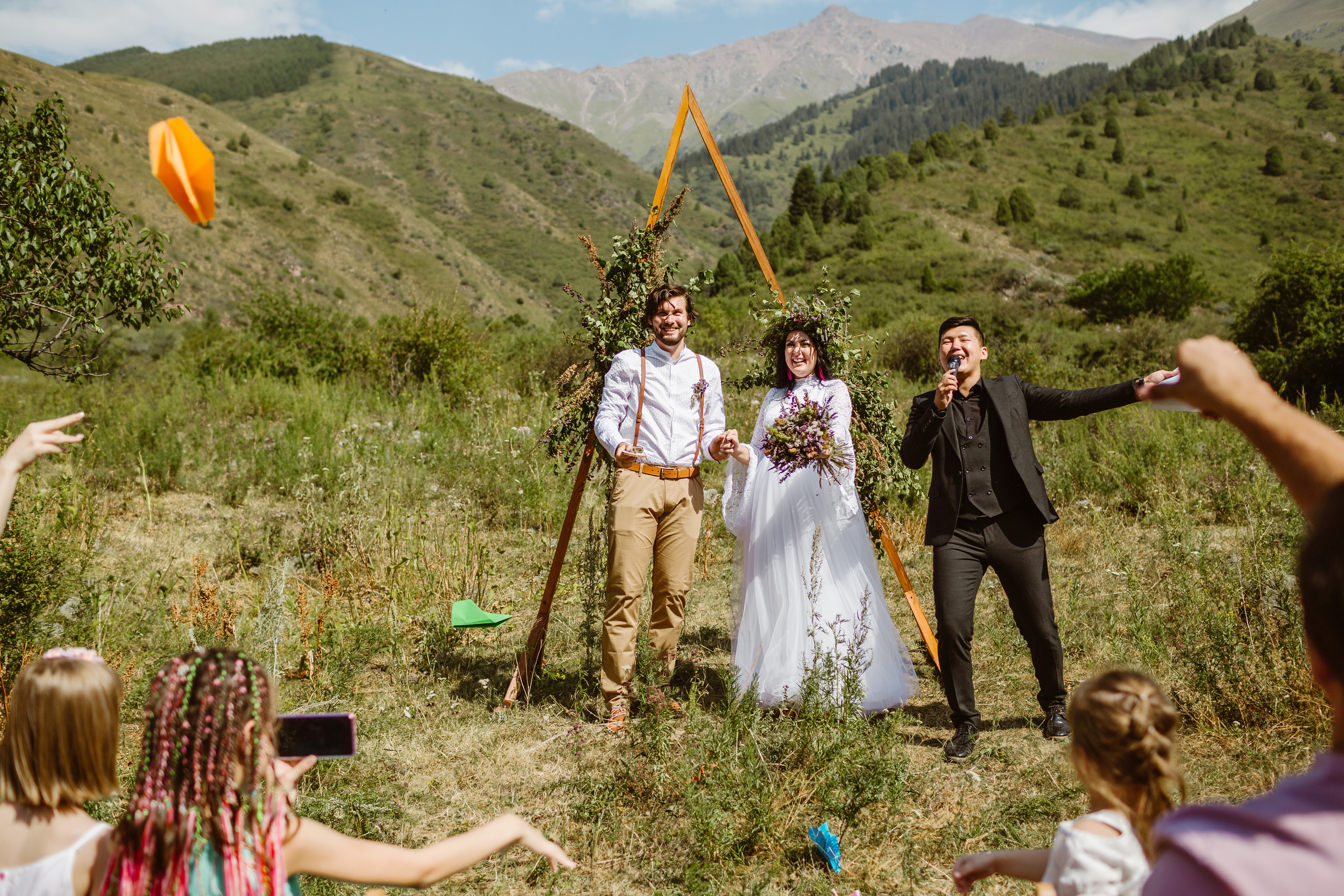 Свадьба в ущелье Кегети. Фотограф в Бишкеке Оксана Шувалова