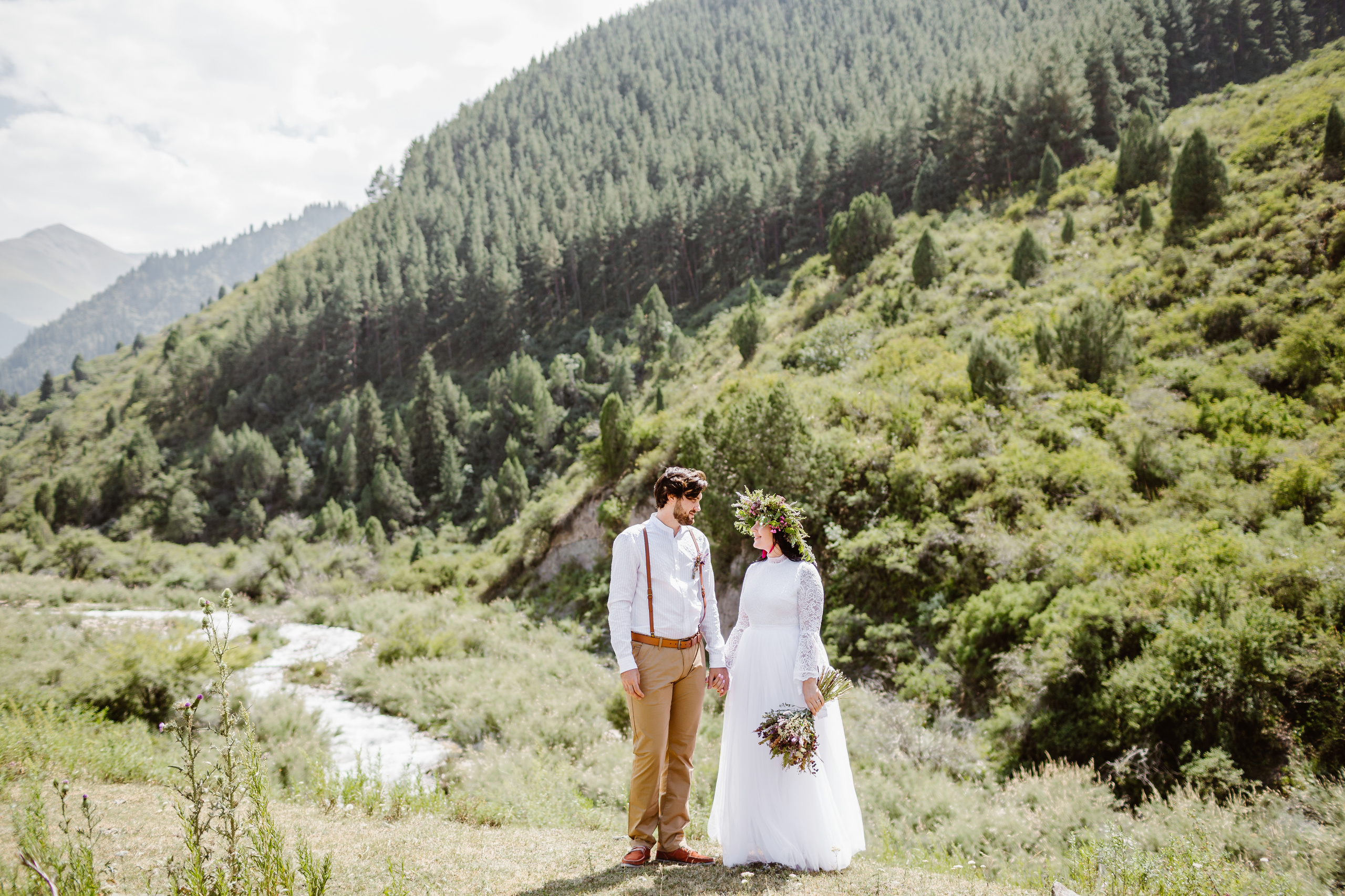 Свадьба в ущелье Кегети. Фотограф в Бишкеке Оксана Шувалова
