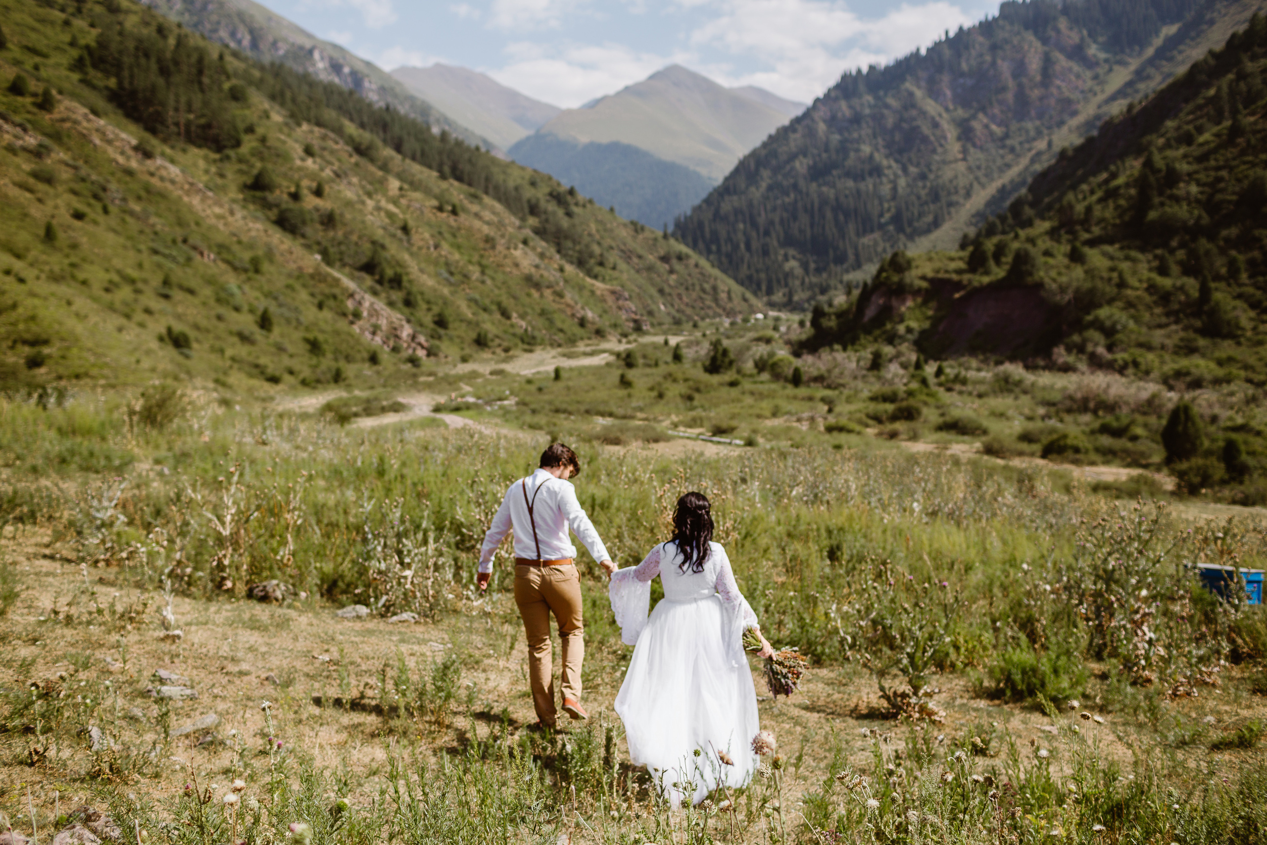Свадьба в ущелье Кегети. Фотограф в Бишкеке Оксана Шувалова