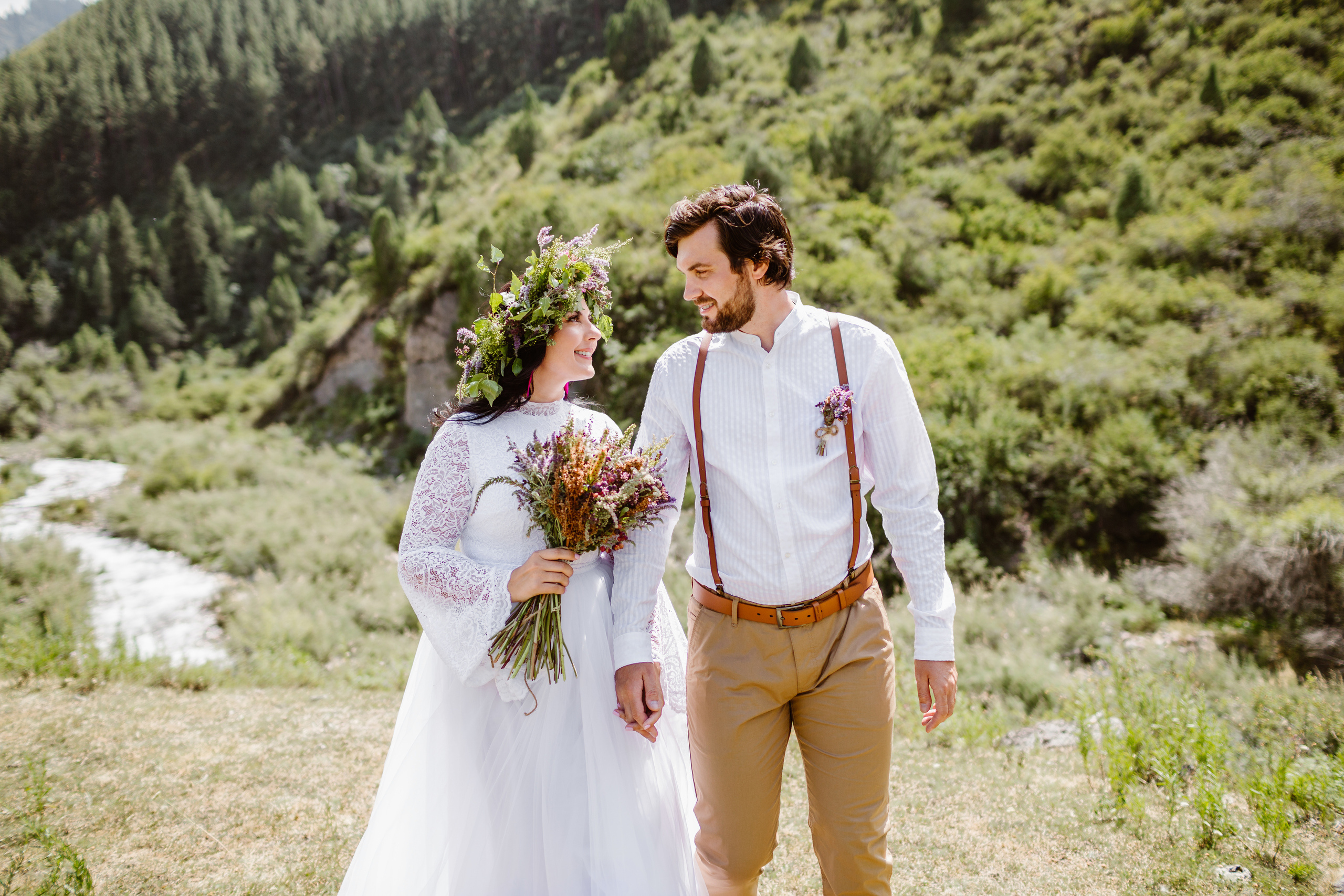 Свадьба в ущелье Кегети. Фотограф в Бишкеке Оксана Шувалова