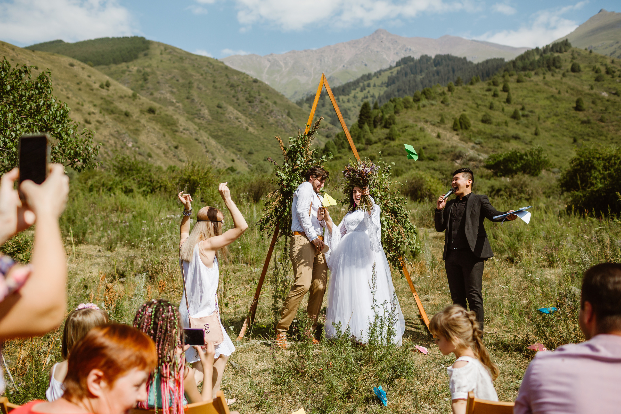 Свадьба в ущелье Кегети. Фотограф в Бишкеке Оксана Шувалова