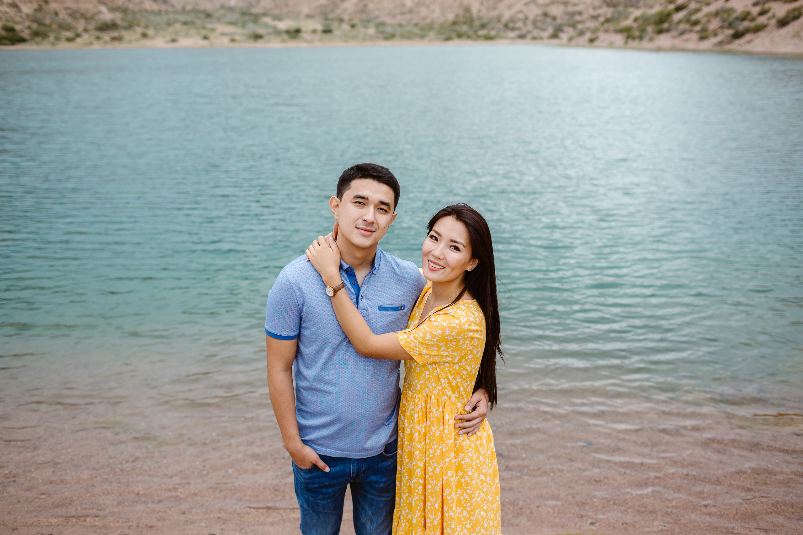 Лав стори в каньоне Сказка и на берегу Иссык-Куля. Фотограф в Бишкеке Оксана Шувалова