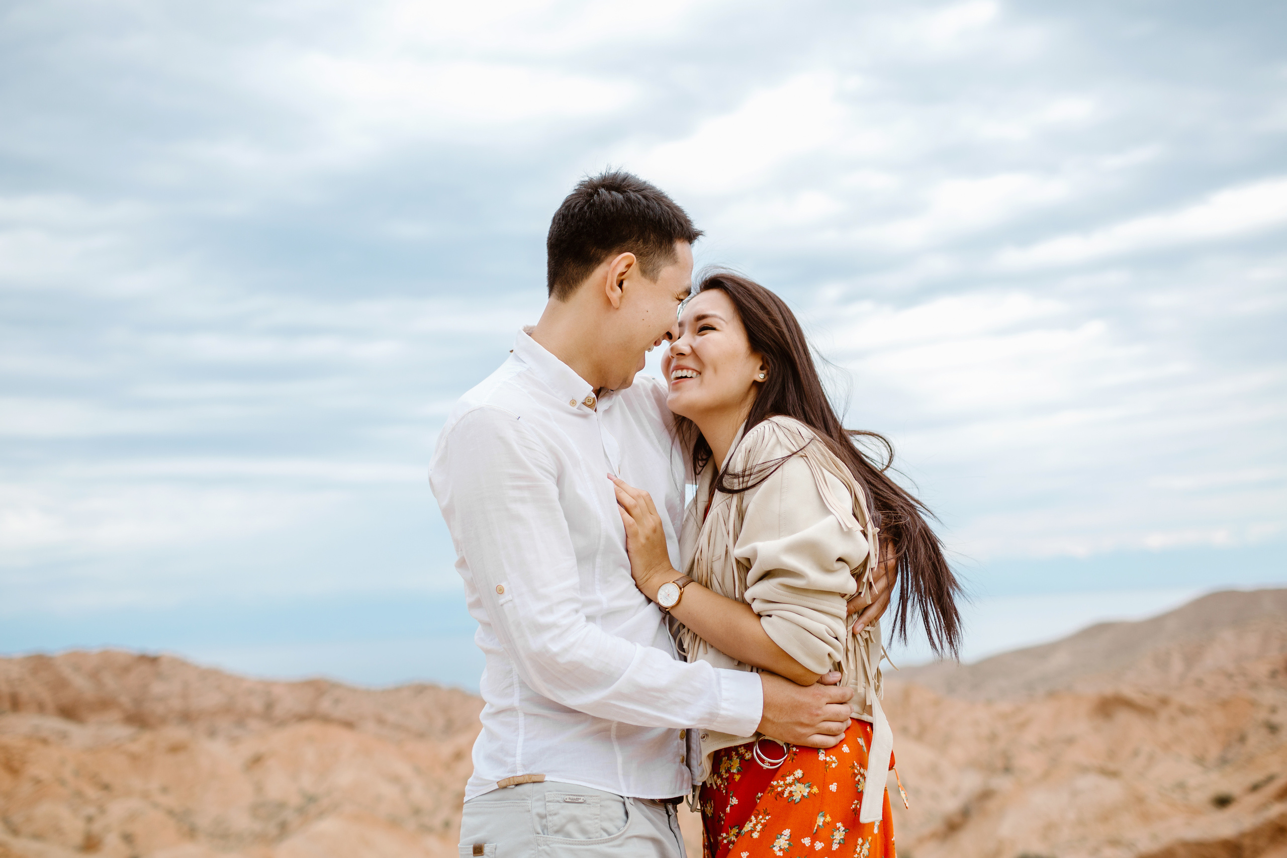 Лав стори в каньоне Сказка и на берегу Иссык-Куля. Фотограф в Бишкеке Оксана Шувалова