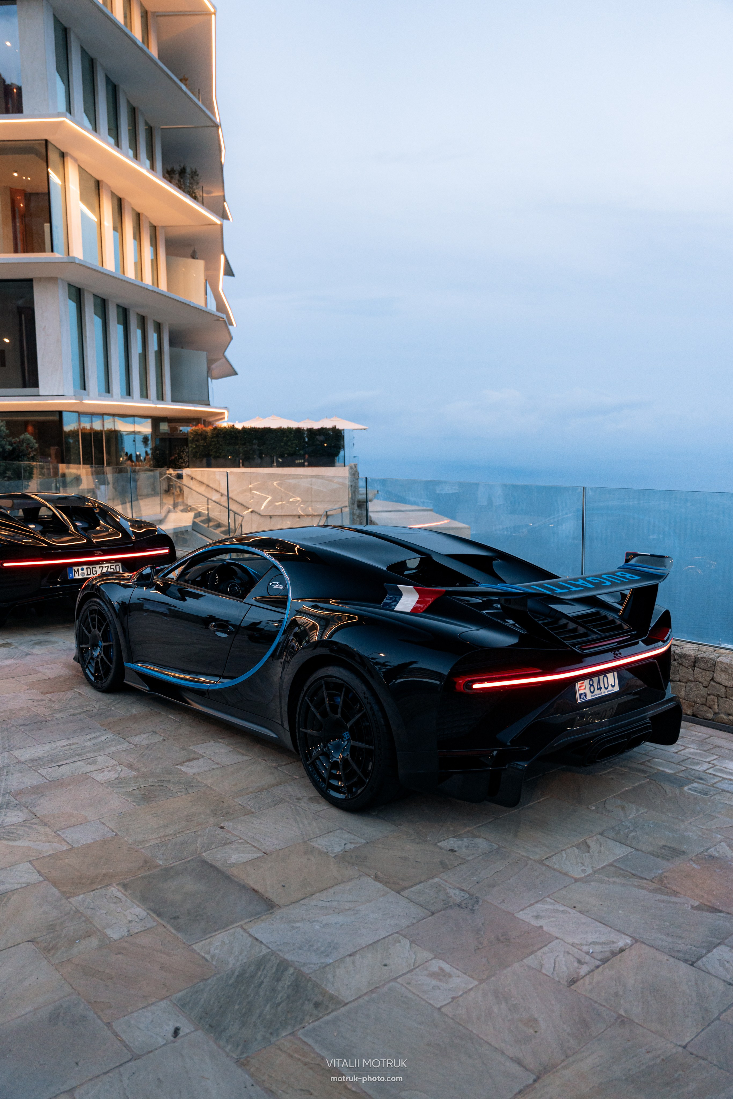 Bugatti Chiron. Photographe de voitures à Paris — Vitalii Motruk
