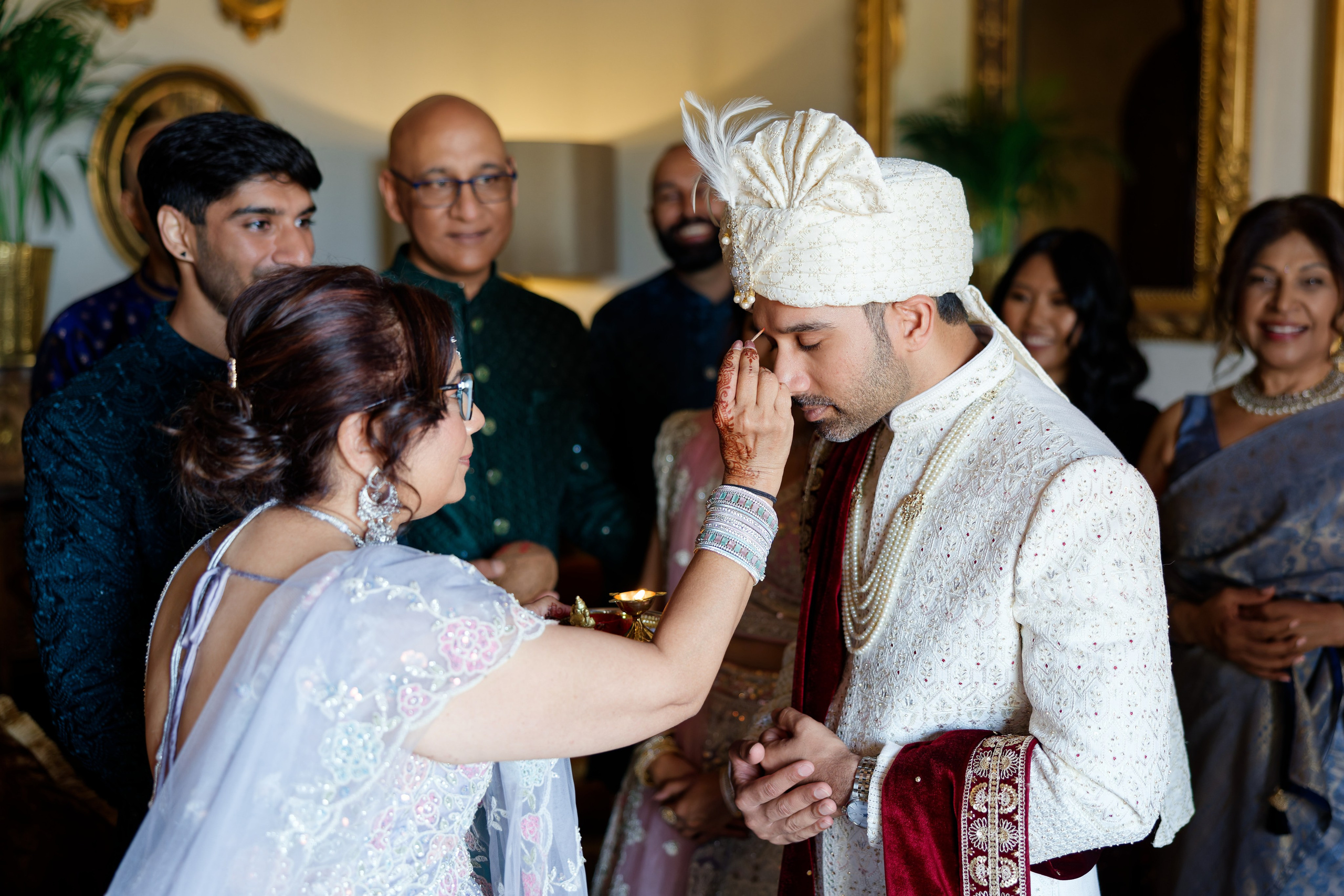 Indian wedding at Gran Villa Rosa, Barcelona
