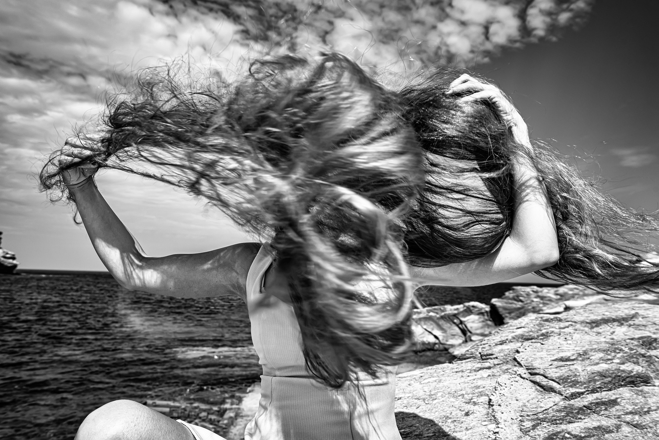 Long Hair. Studio Photomax — Maxim Prikhodnyuk content, family, wedding and adver