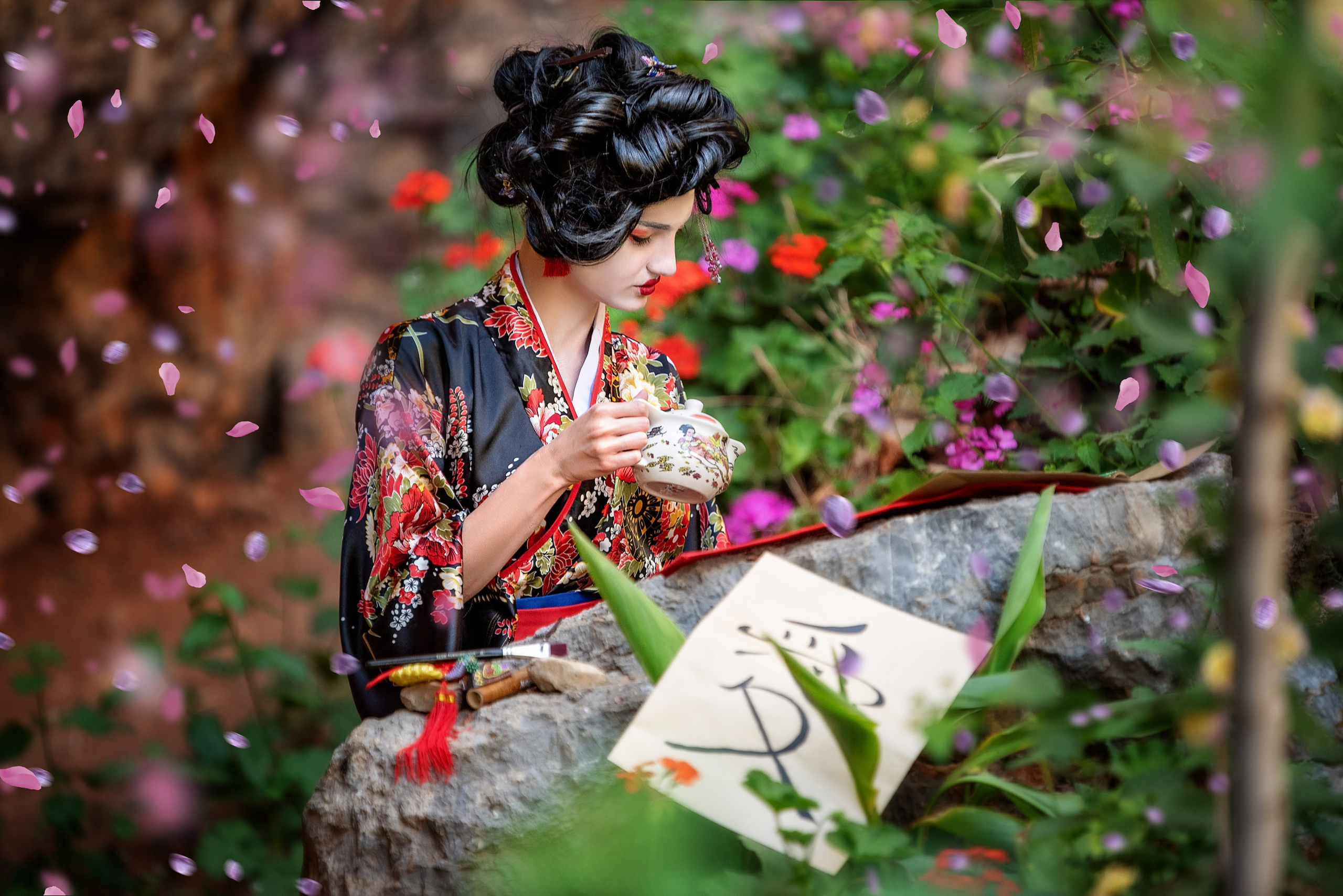 Съёмка в Японском стиле. Studio Photomax — Максим Приходнюк контентный, семейный, свадебный и р