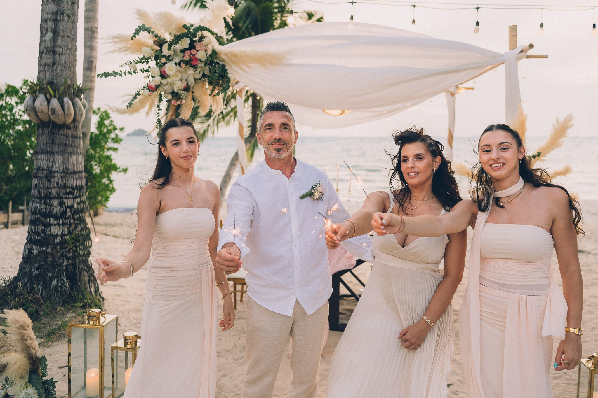 Ventrone Antonella and Lespes Angelo. Mariage à Koh Samui, en Thaïlande. Whatsapp: +66 94 3 650 301