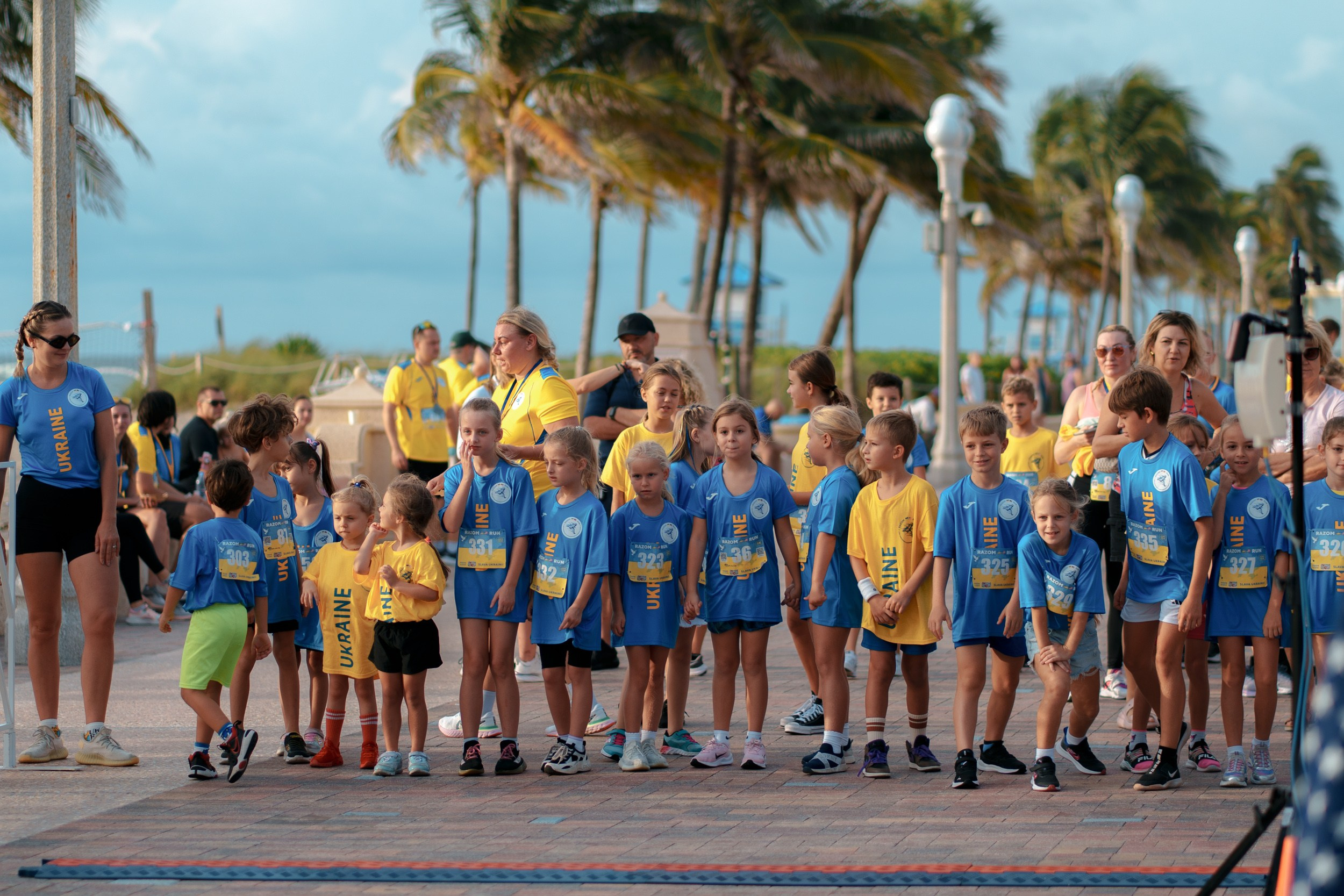 RAZOM RUN. ФОТОГРАФ ФЛОРИДА МАЙАМИ