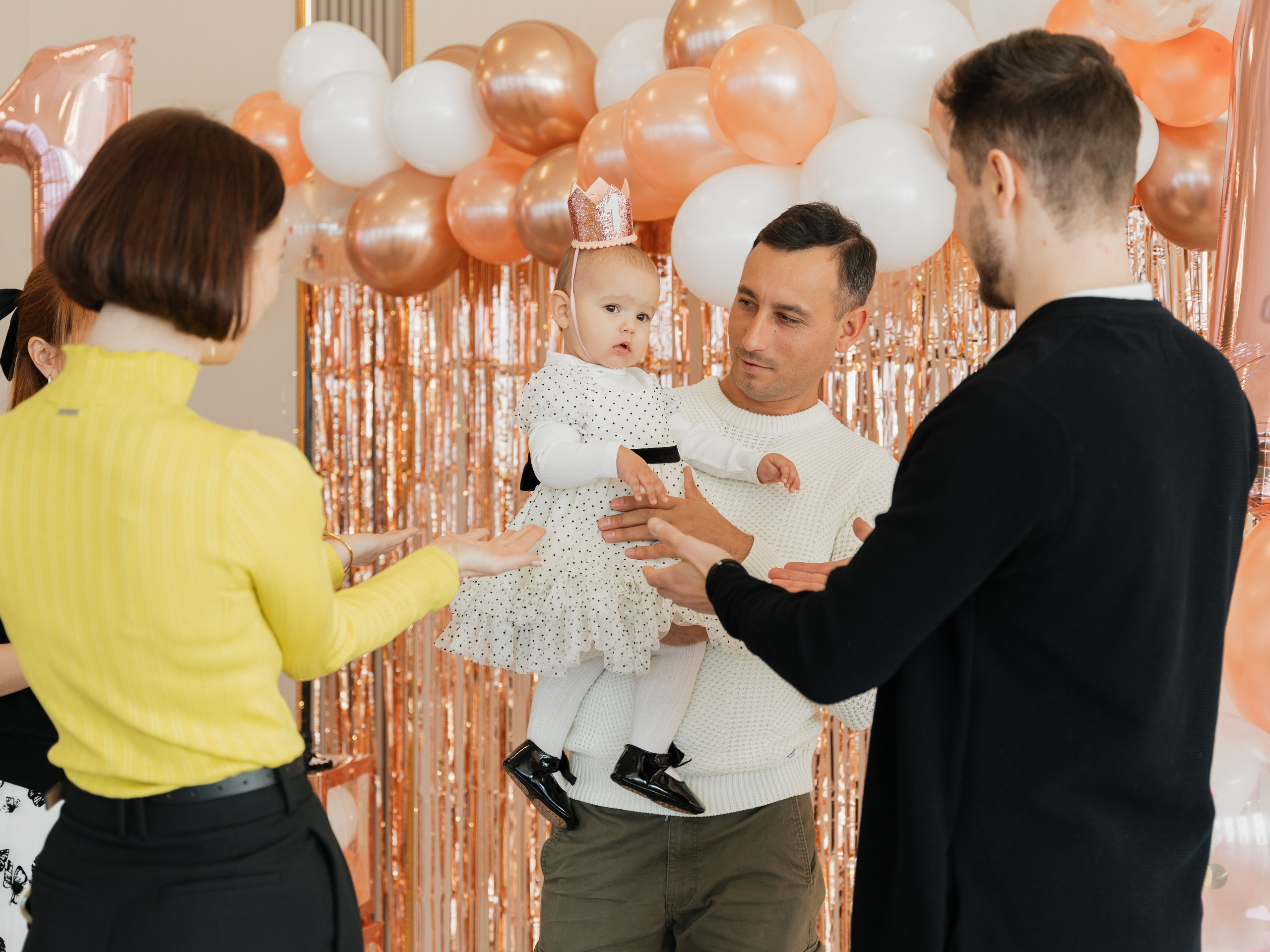First birthday photoshoot Emily