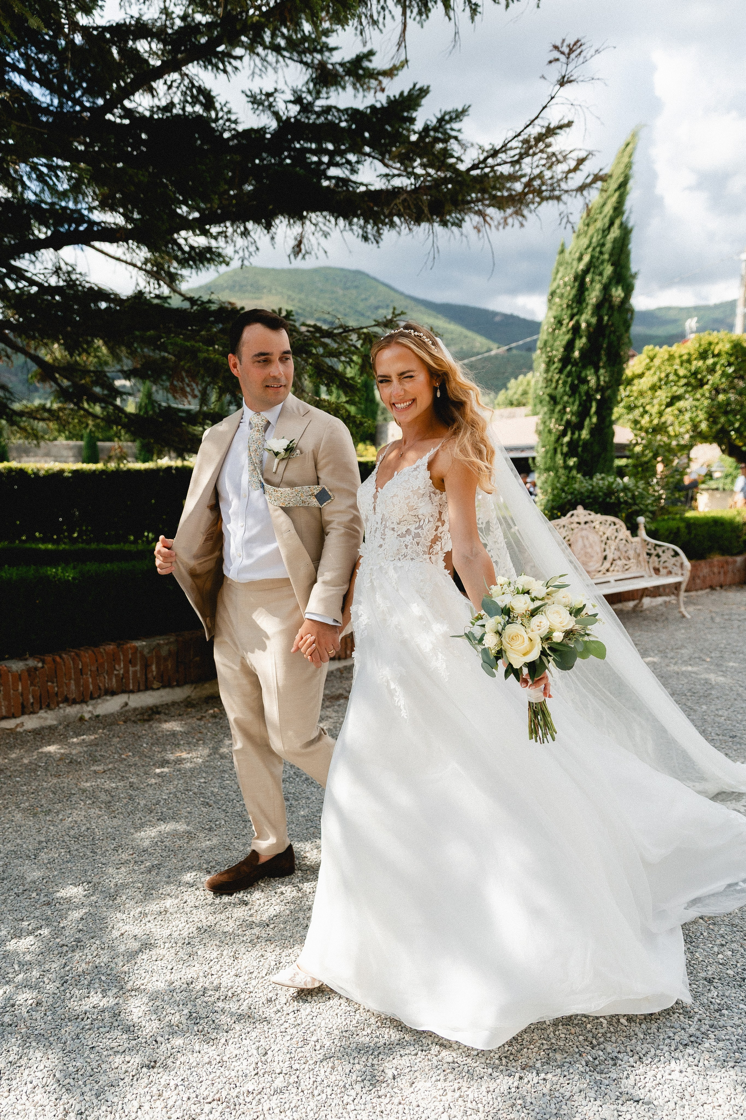 Diana & Thomas. Villa Scorzi, Tuscany. Digital + Film 35mm. Фотограф в Милане Анна Линник