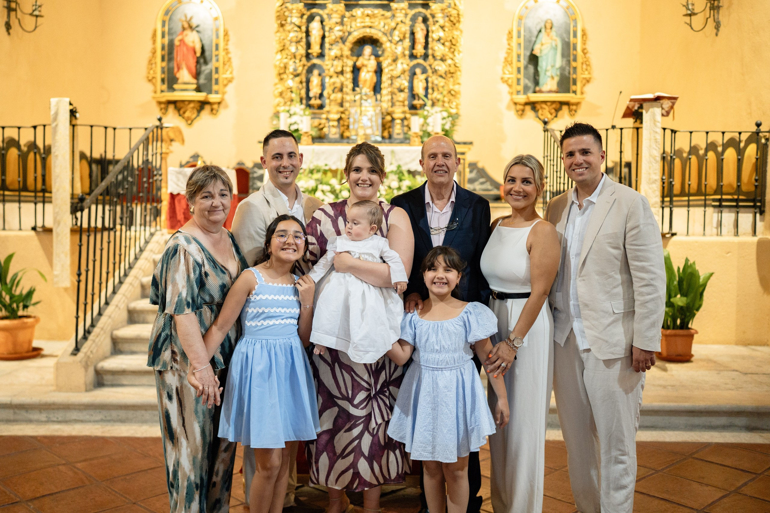 Baptism of Roque. Madrid Photographer for Proposals, Engagements & Families | Anya Petrova