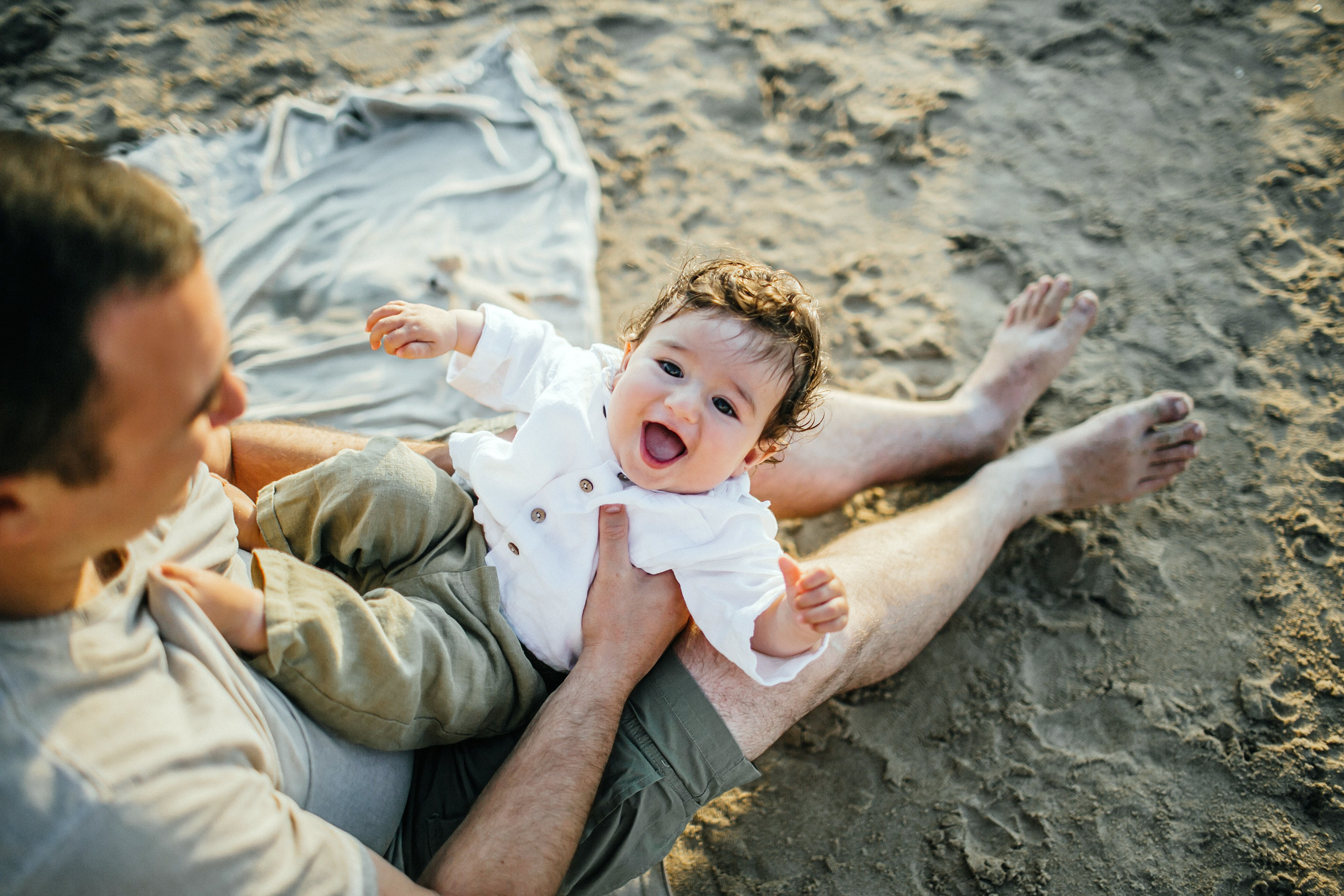 Studentim beach / Eithan 9 month. Family photographer in Israel