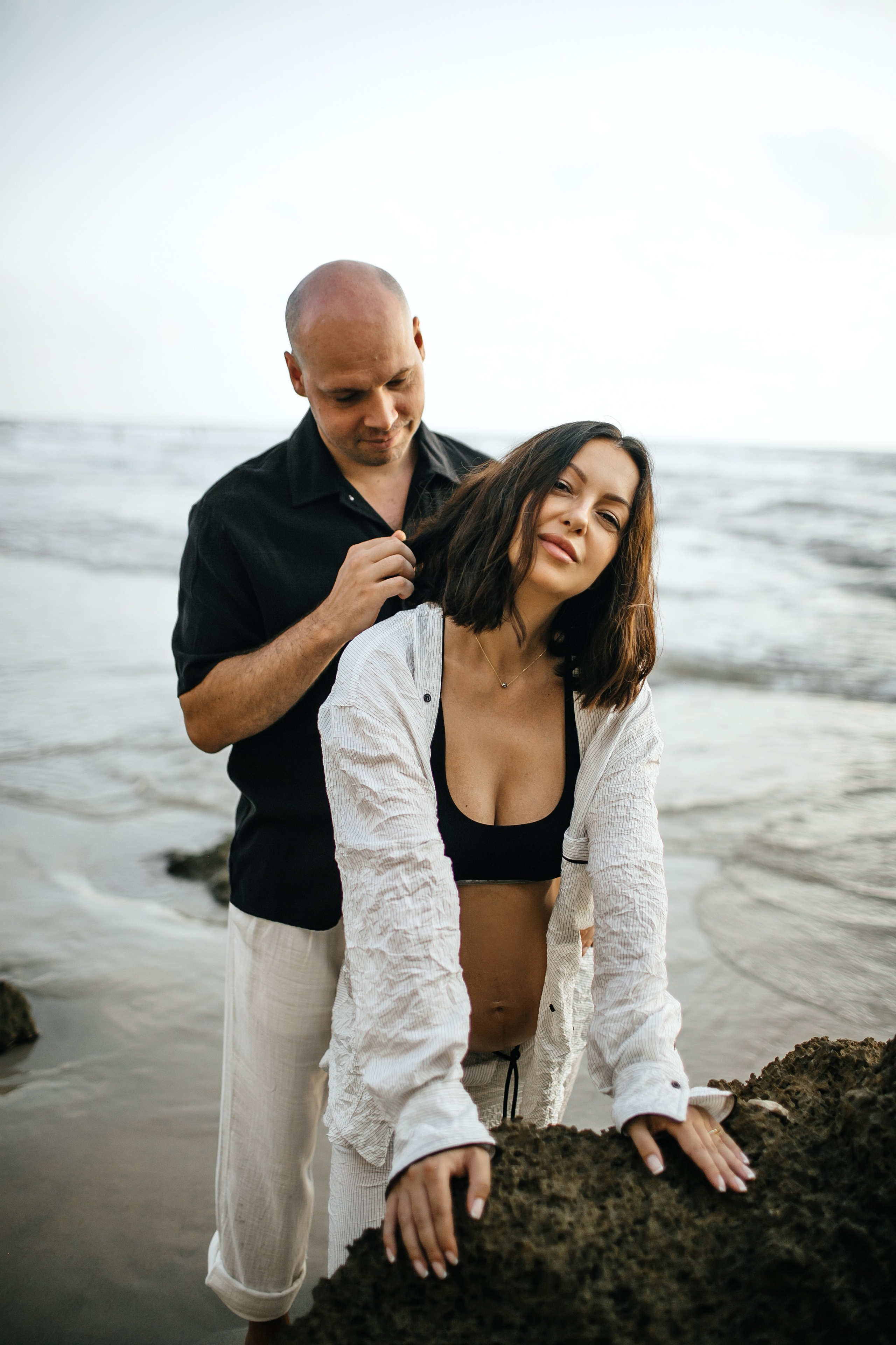 Katya & Fil Givat Olga. Family photographer in Israel