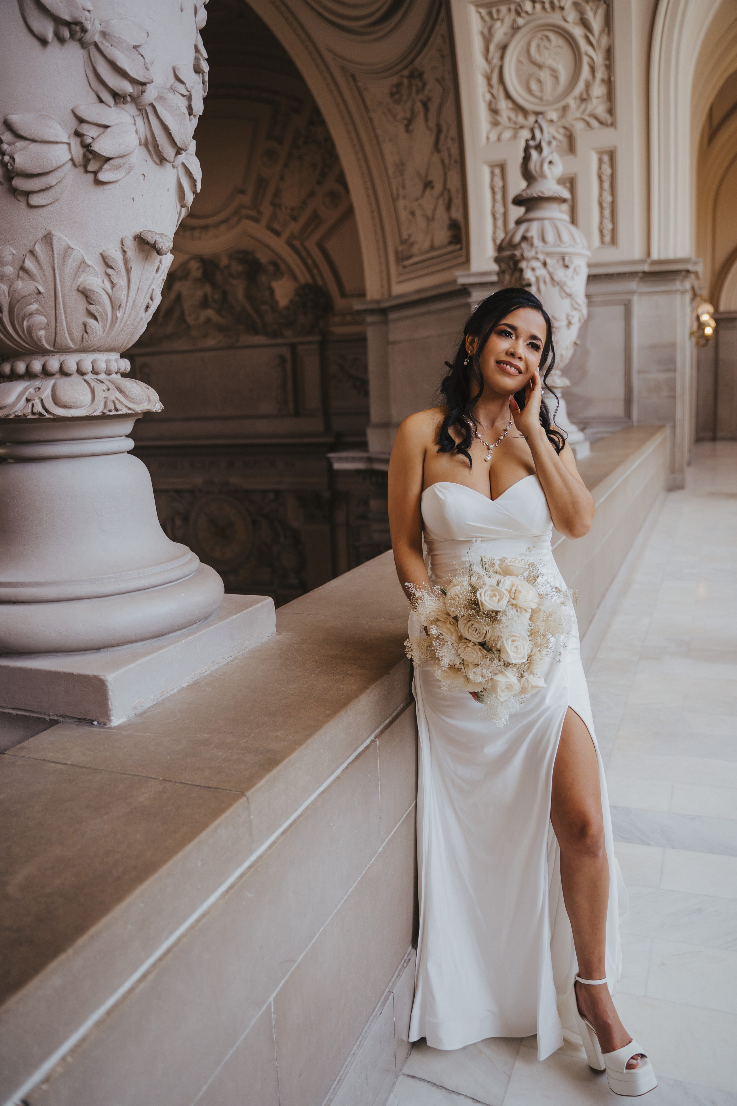 City Hall. Wedding family photographer and videographer California San Francisco Bay Area