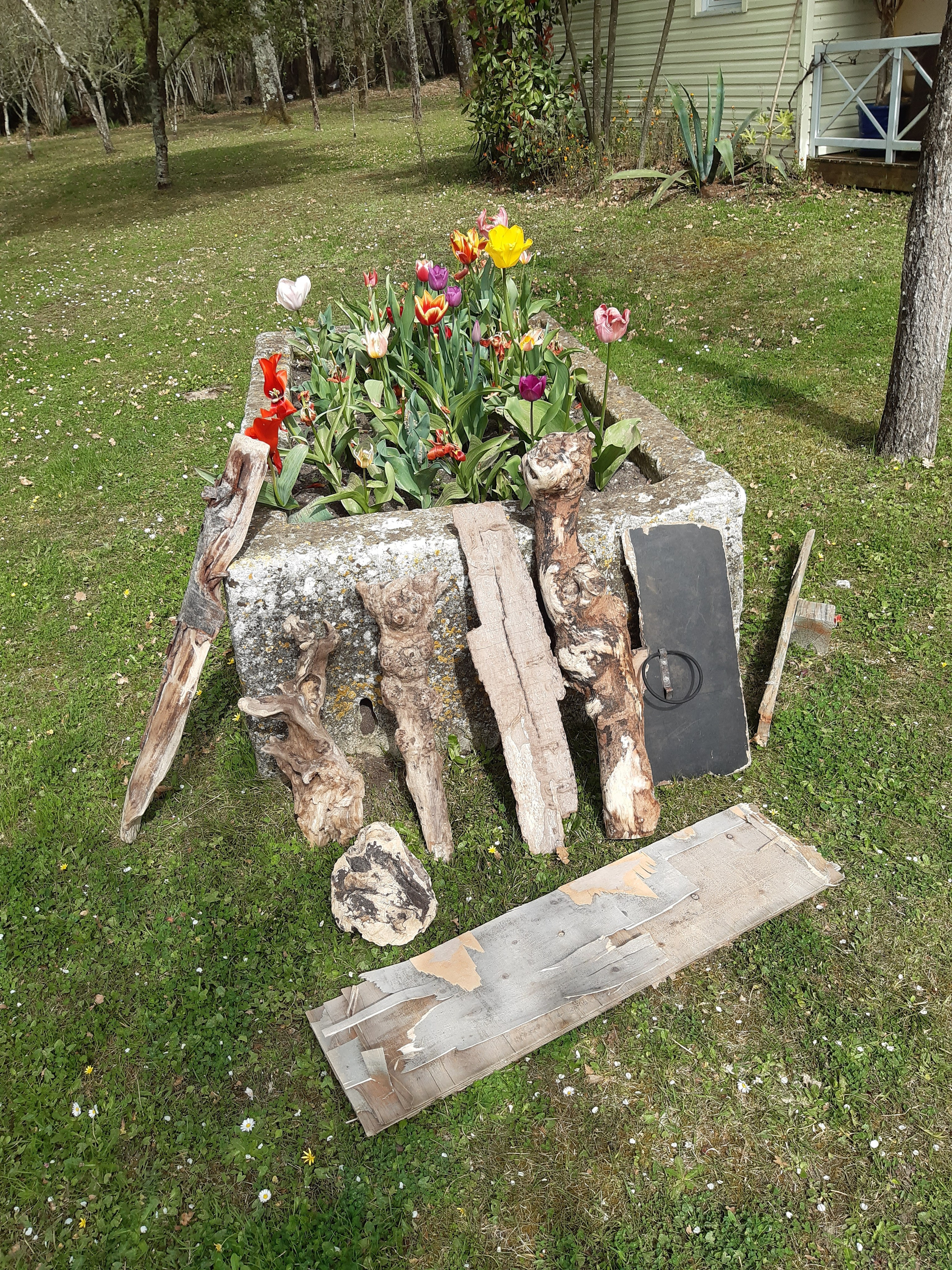 Materials collection and inspiration. Anne-Flore REY, Artist — Painter and Sculptor in TOULOUSE (FR)