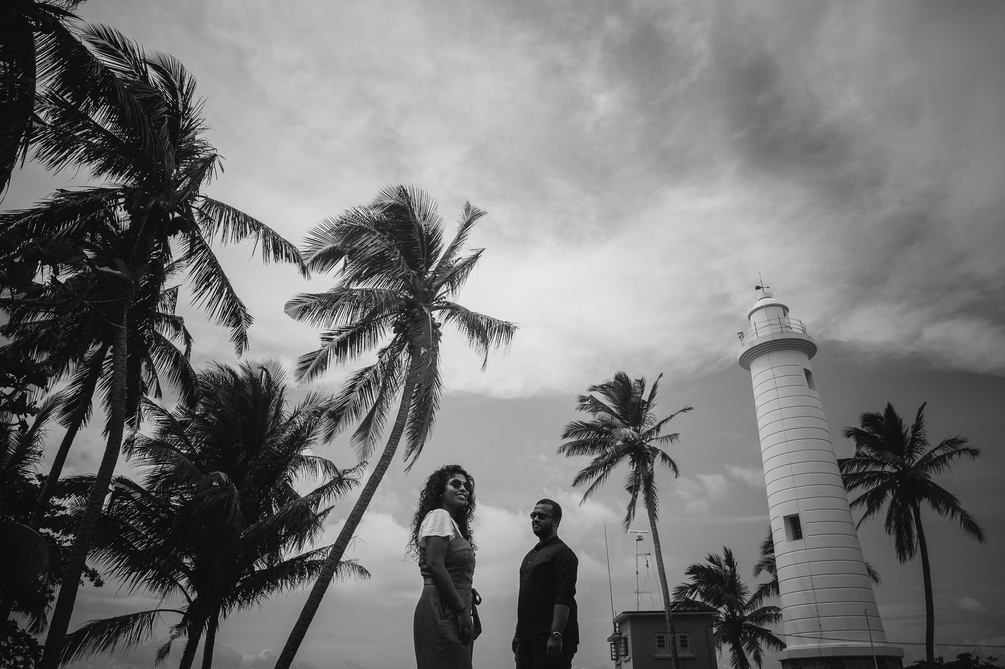 Post wedding portraits, Unawatuna, Sri Lanka