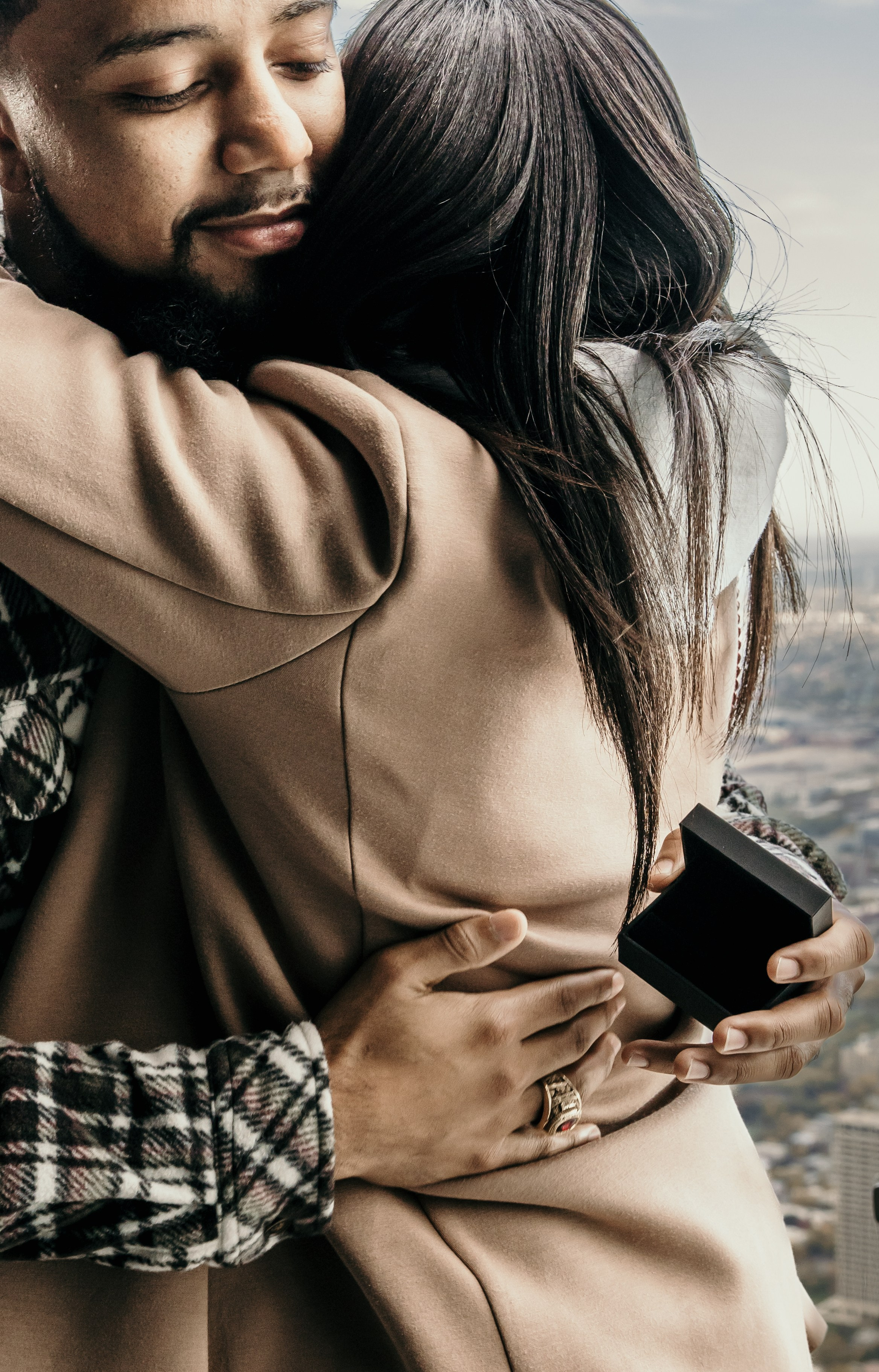 Proposal in Chicago. Family Lifestyle Photography