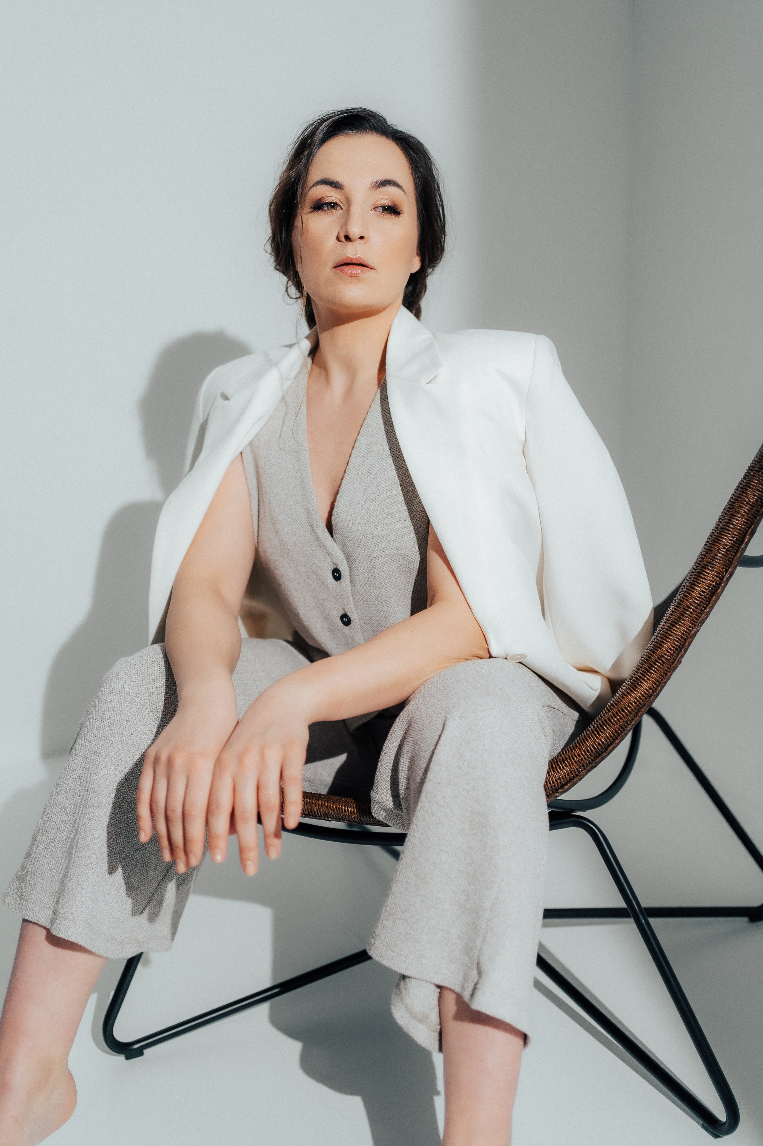 Sieviešu fotogrāfe Nadja Kraukle