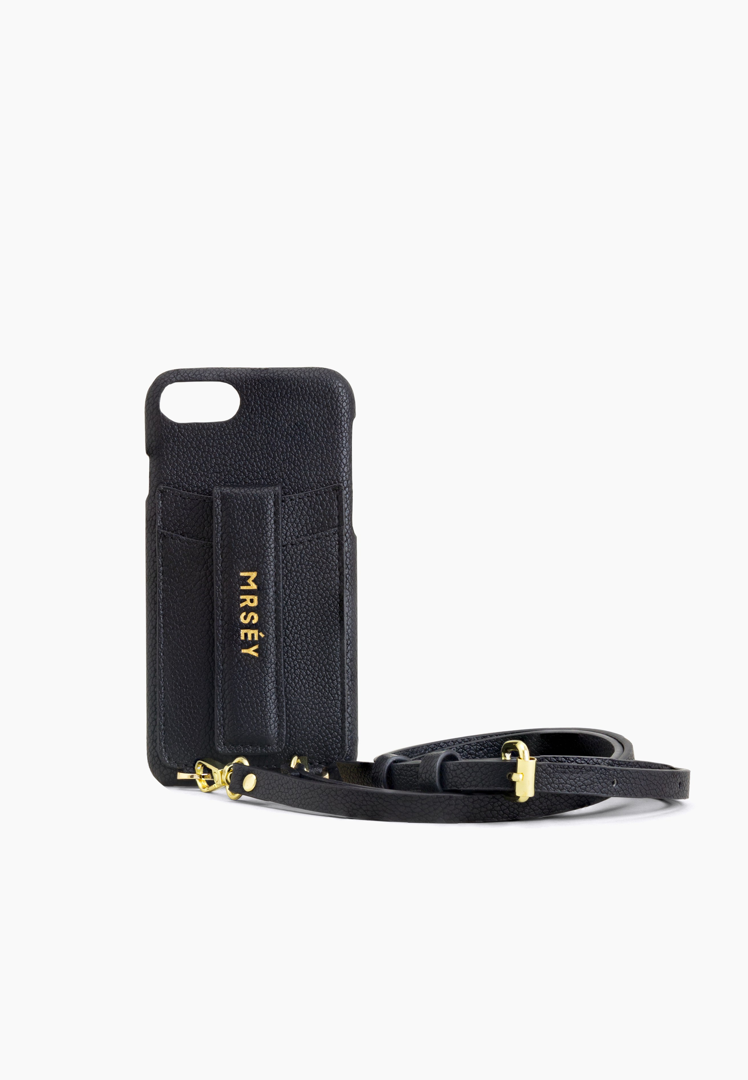 Leder-Handyhülle – hochwertiges Katalogfoto für Amazon und Shopify, ideal für Produktdarstellungen in Online-Shops und Printkatalogen.