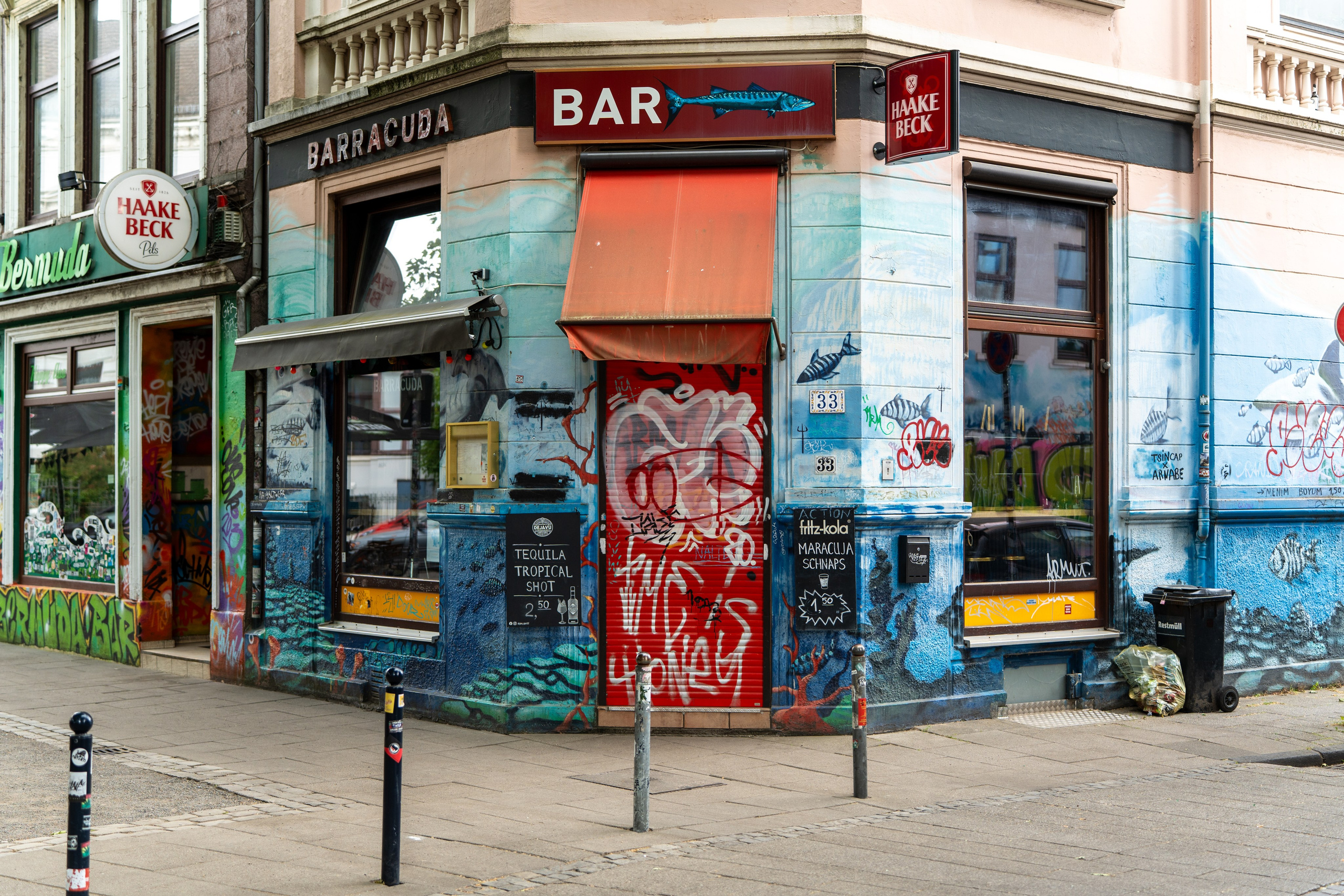 A little bit of street in Bremen #1. URBANSTREETFILES.ART