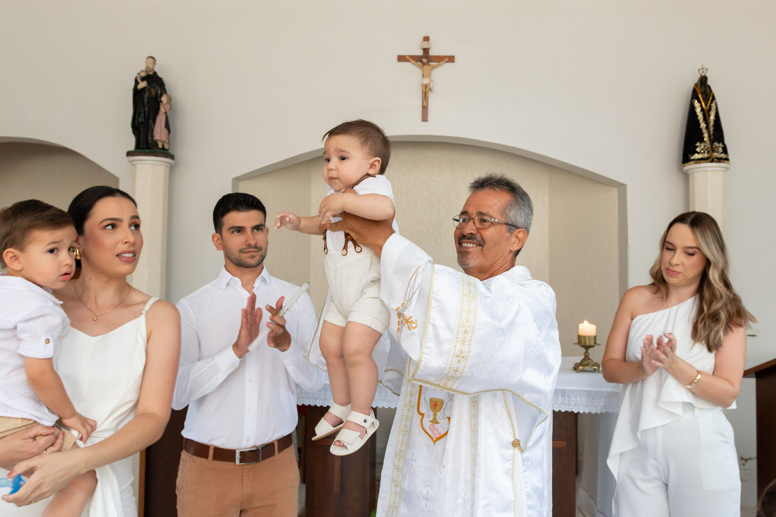 Lucca — Batizado. Principal