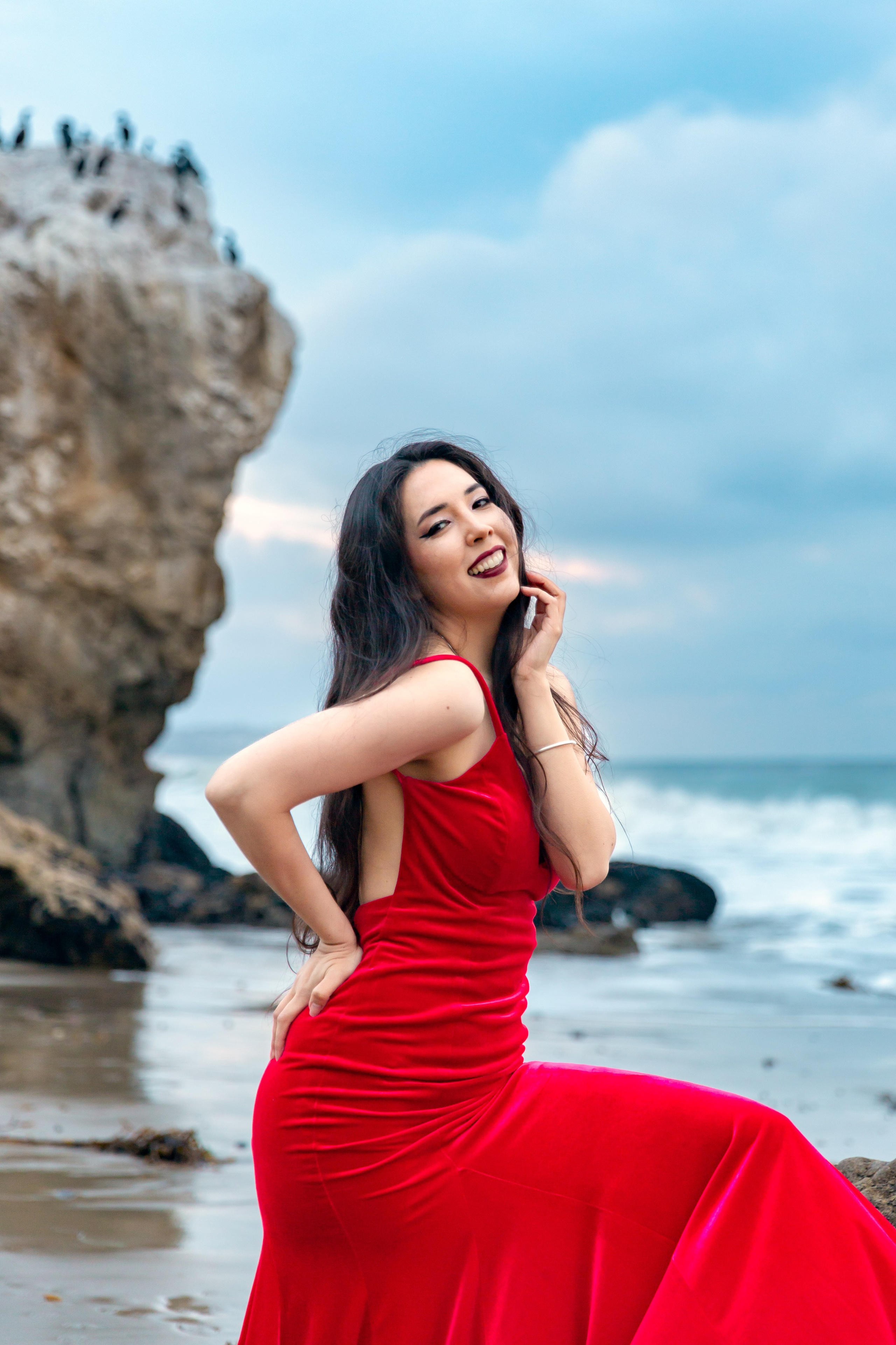 El Matador Beach. Los Angeles portrait photographer Valeria Kasatkina
