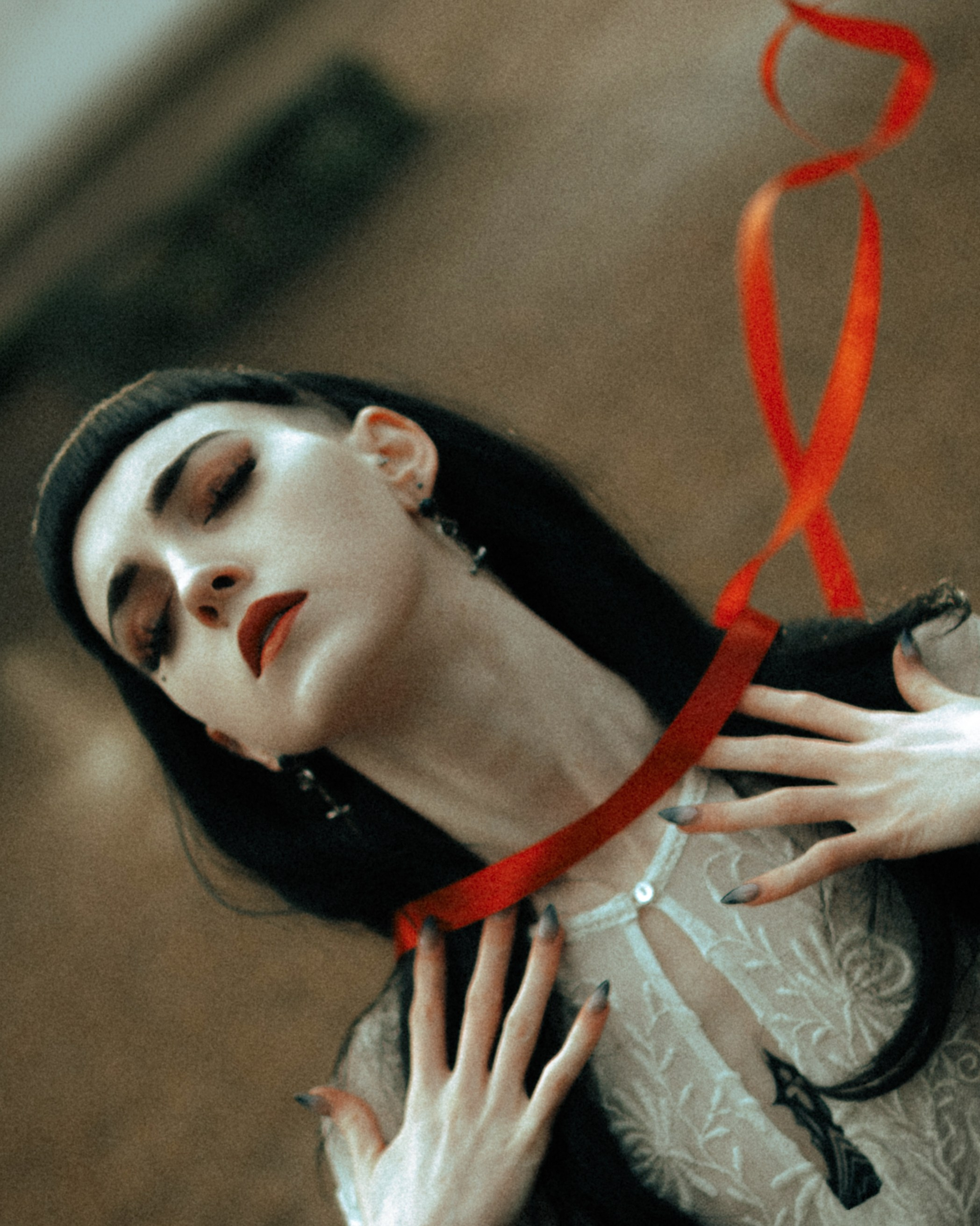 Gothic cemetery photoshoot. Moth & Moss Photography