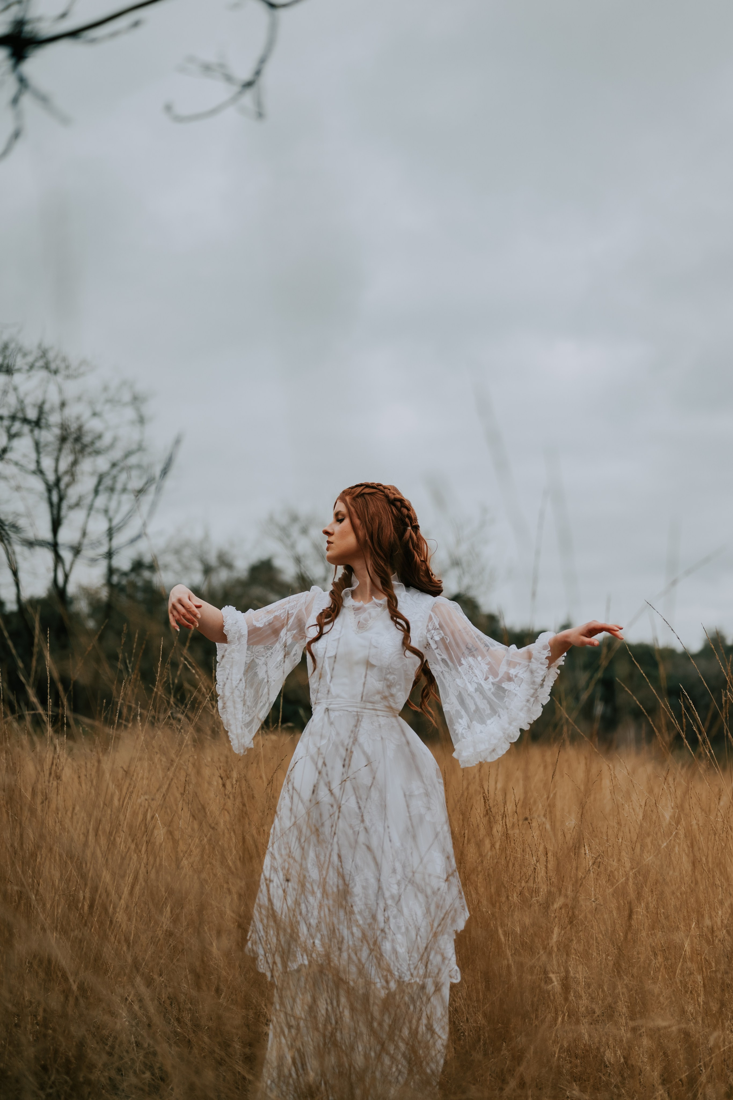 Dutch Folklore in the Fields of Lowlands, Witte Wieven. Moth & Moss Photography