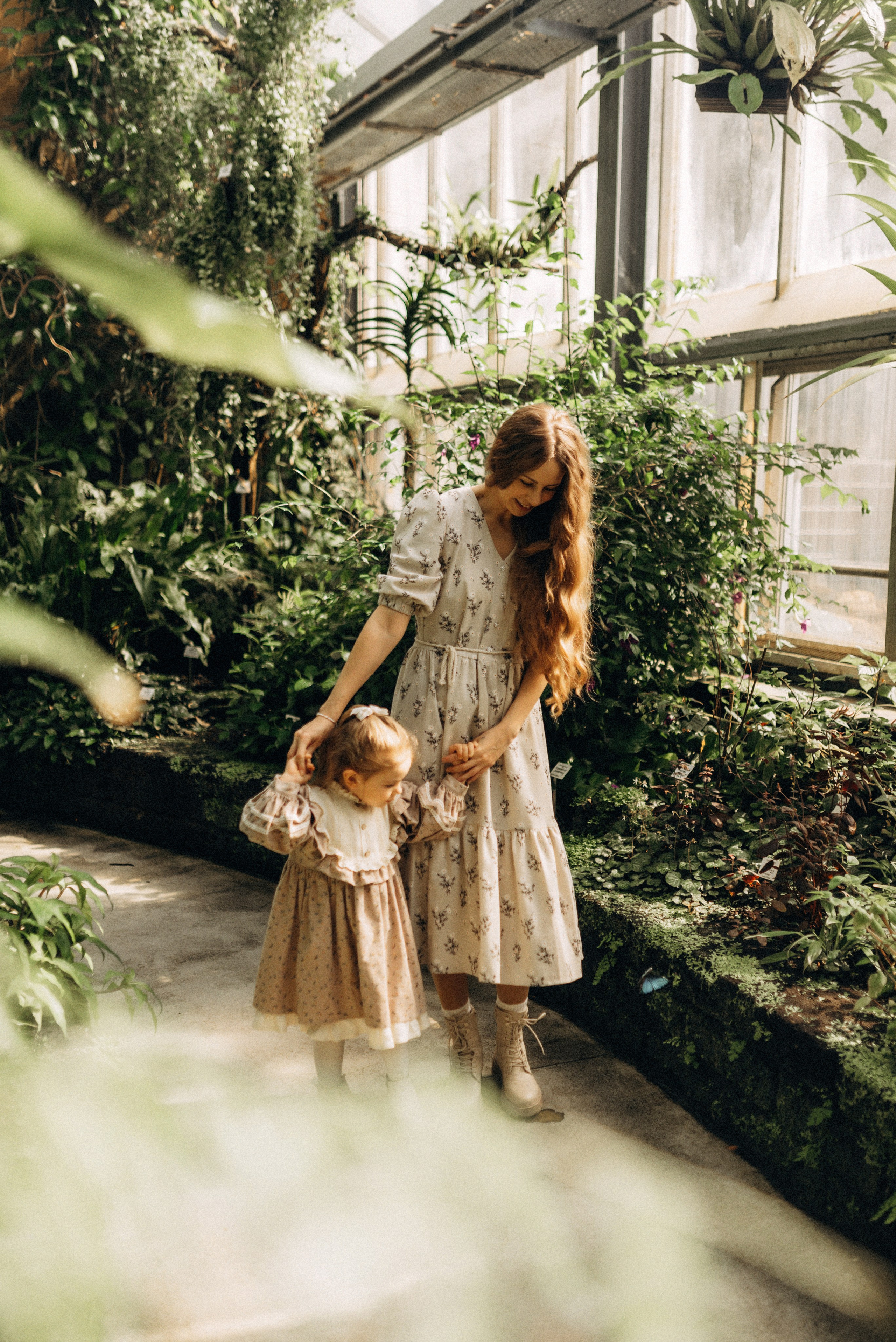 The story in the greenhouse. Семейный фотограф Лейпциг, Германия
