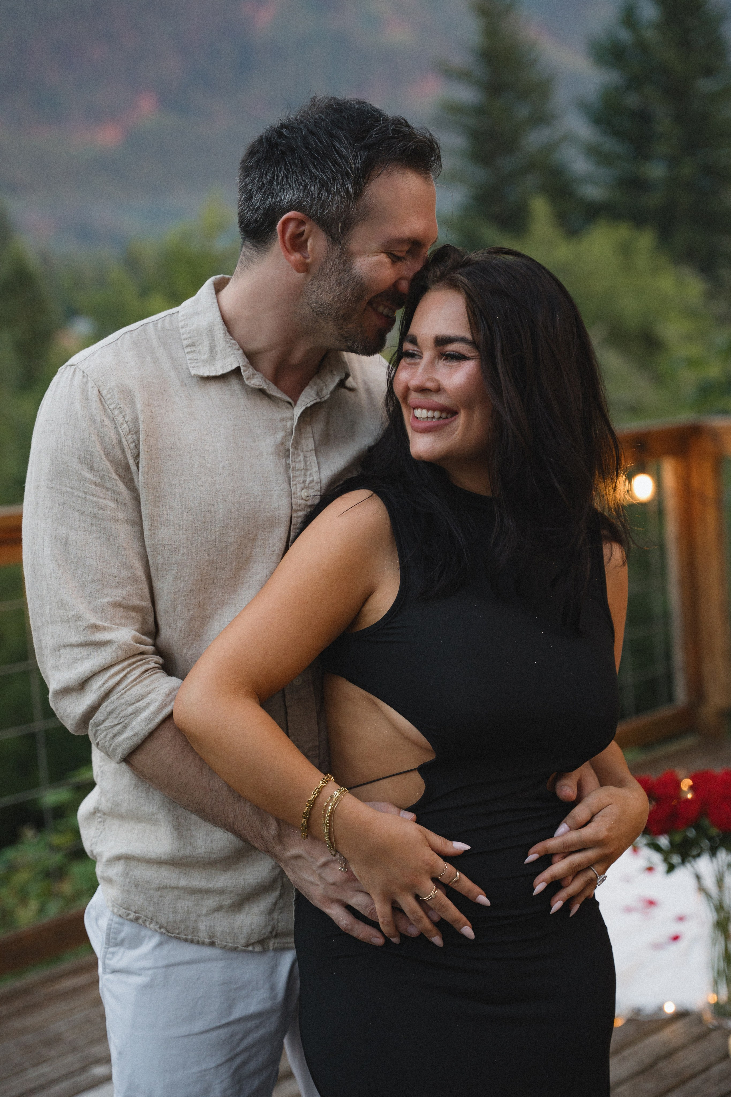 Blaine and Anya proposal. Photographer in Washington Sophia D