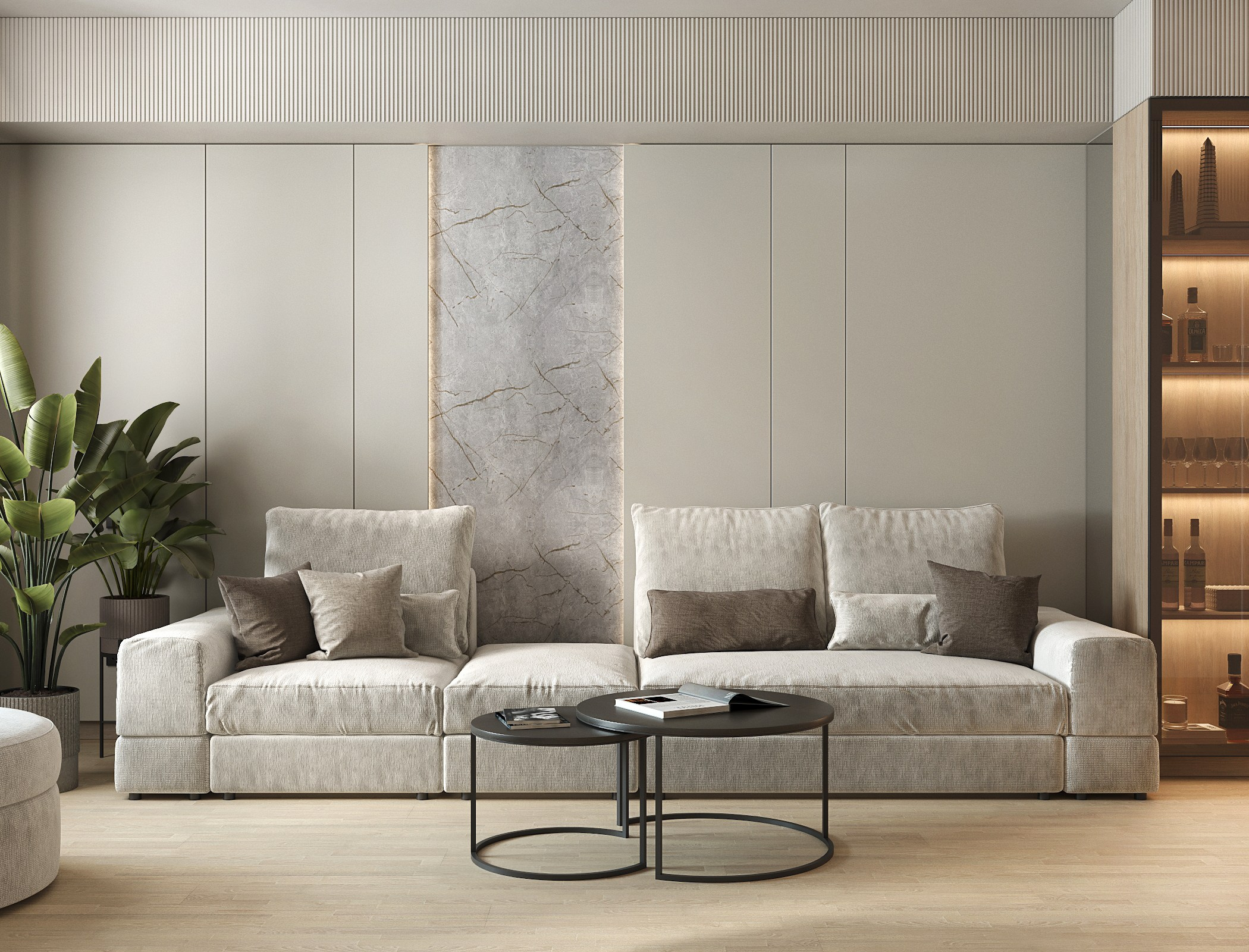 Dzīvoklis Daugavpilī 81 м². Interjera dizaina studija 4 Stūri