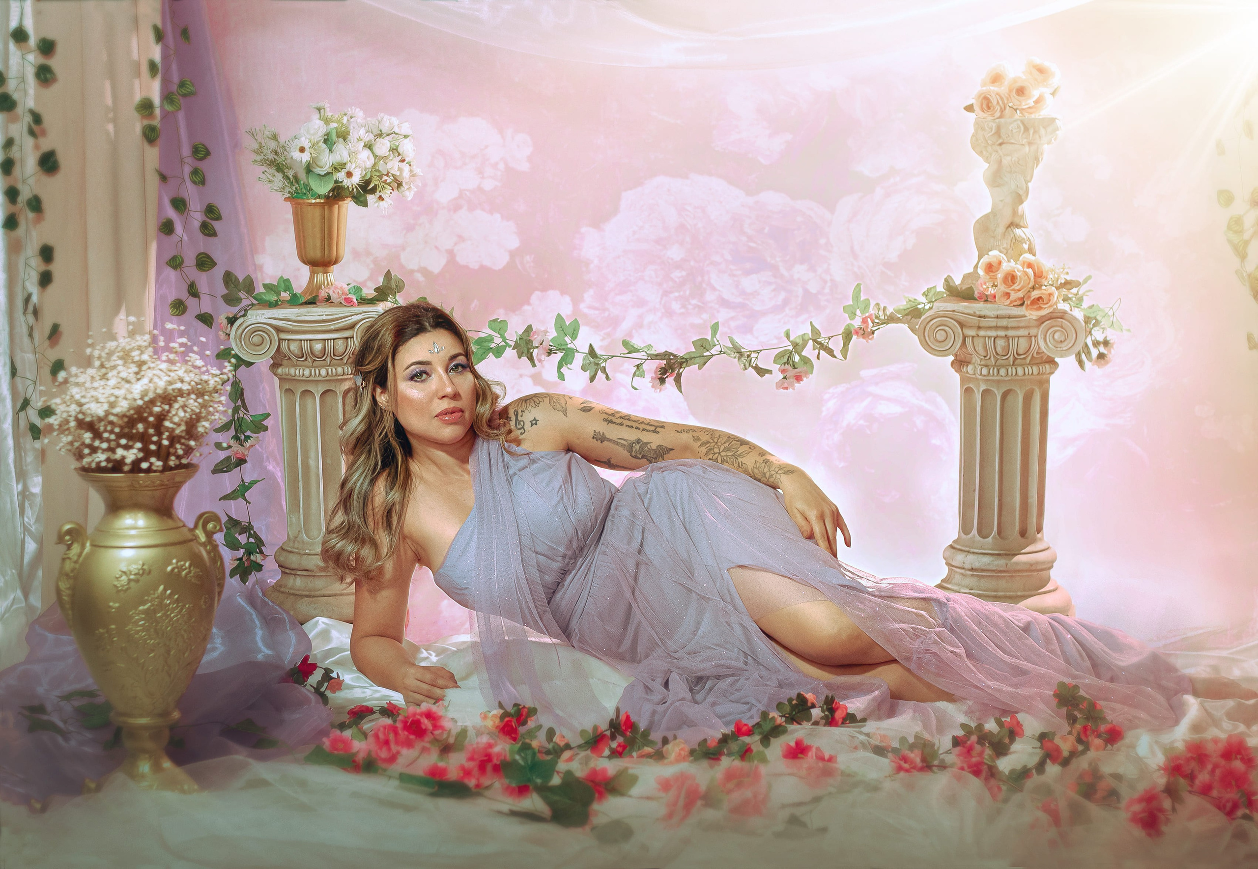 Ensaio Fine Art em Estúdio | Estilo Renascentista. Fotógrafa em são paulo — Fotos Autênticas