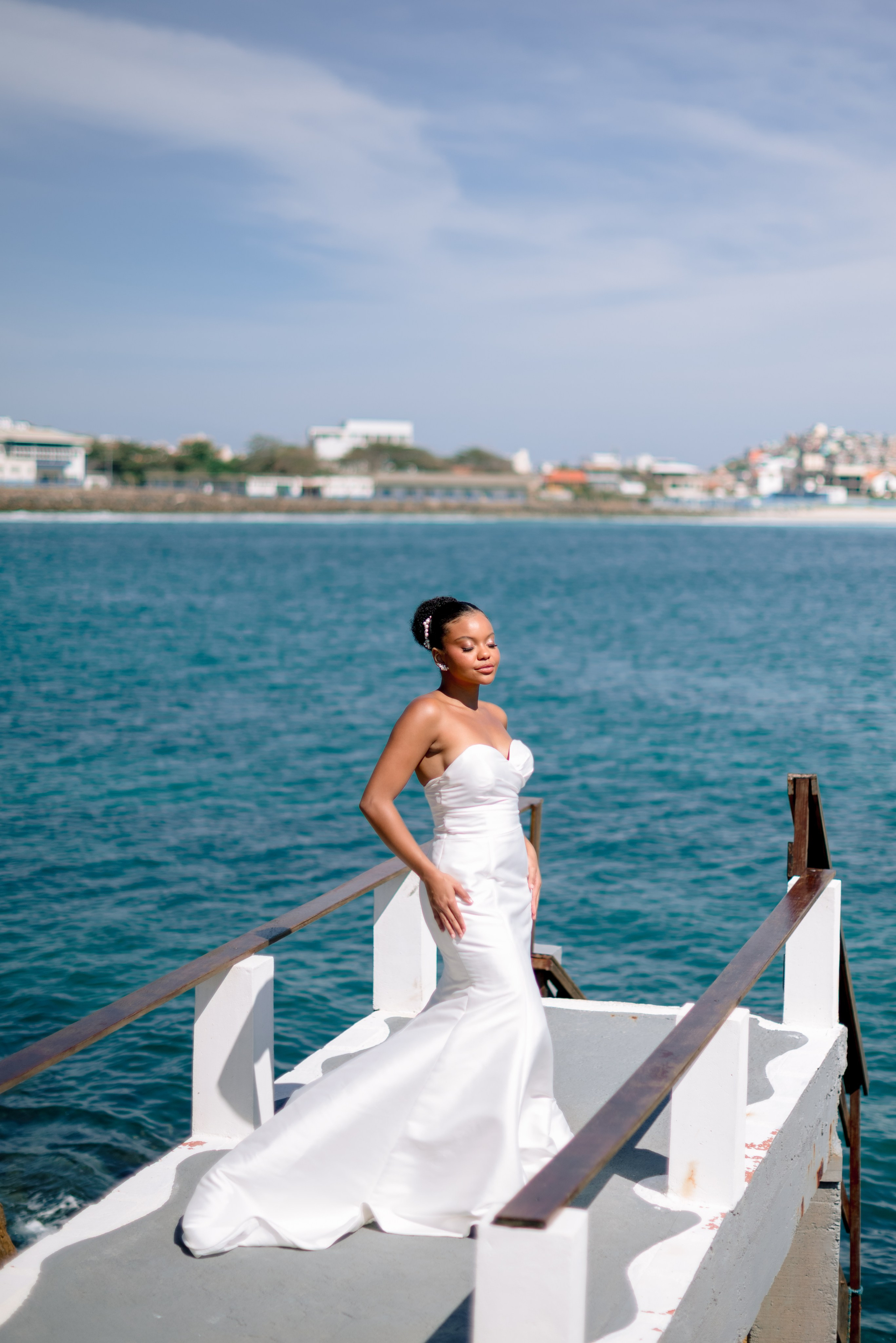 Véu & Mar | Editorial. Junior Ribeiro Fotografia