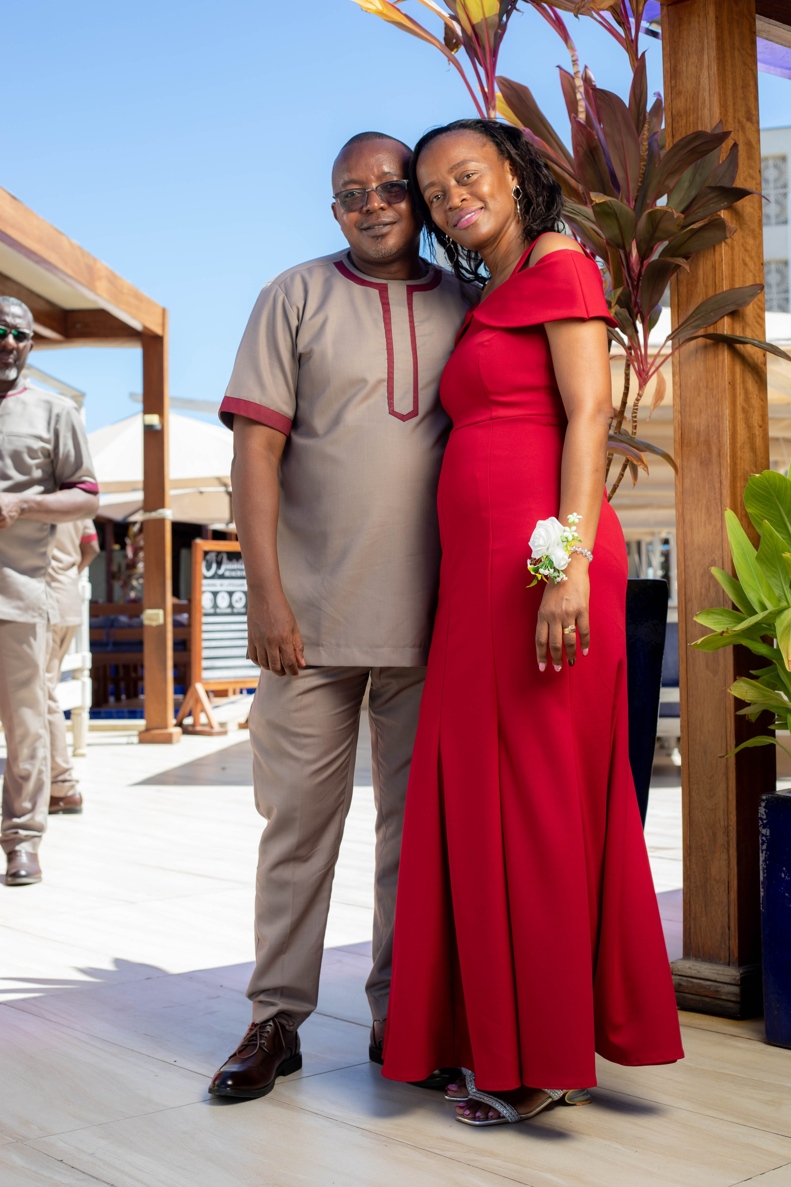 Lucy & Samuel’s Wedding. A creative consultant based in Mombasa, Kenya