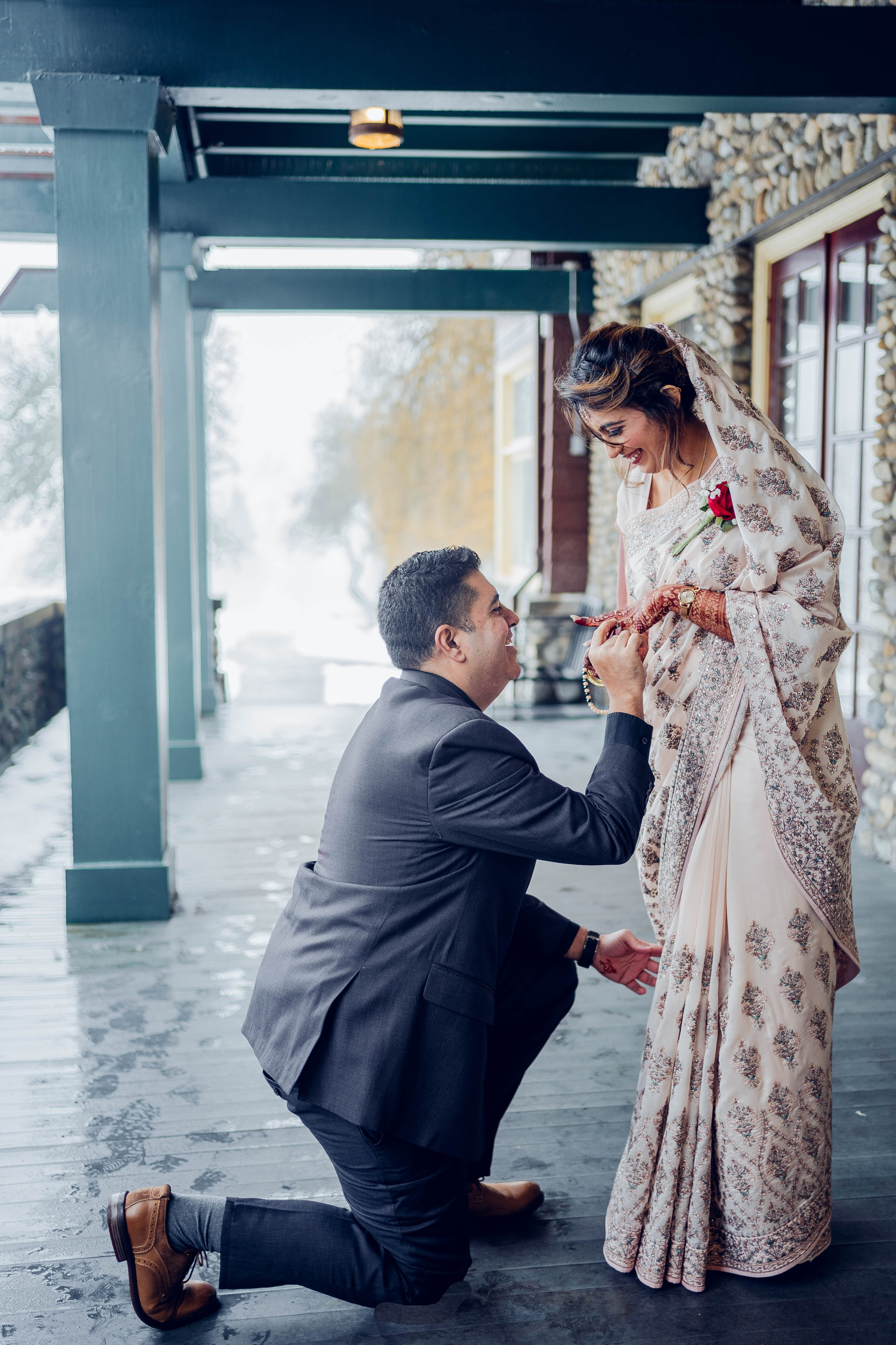 Winter wedding. Main