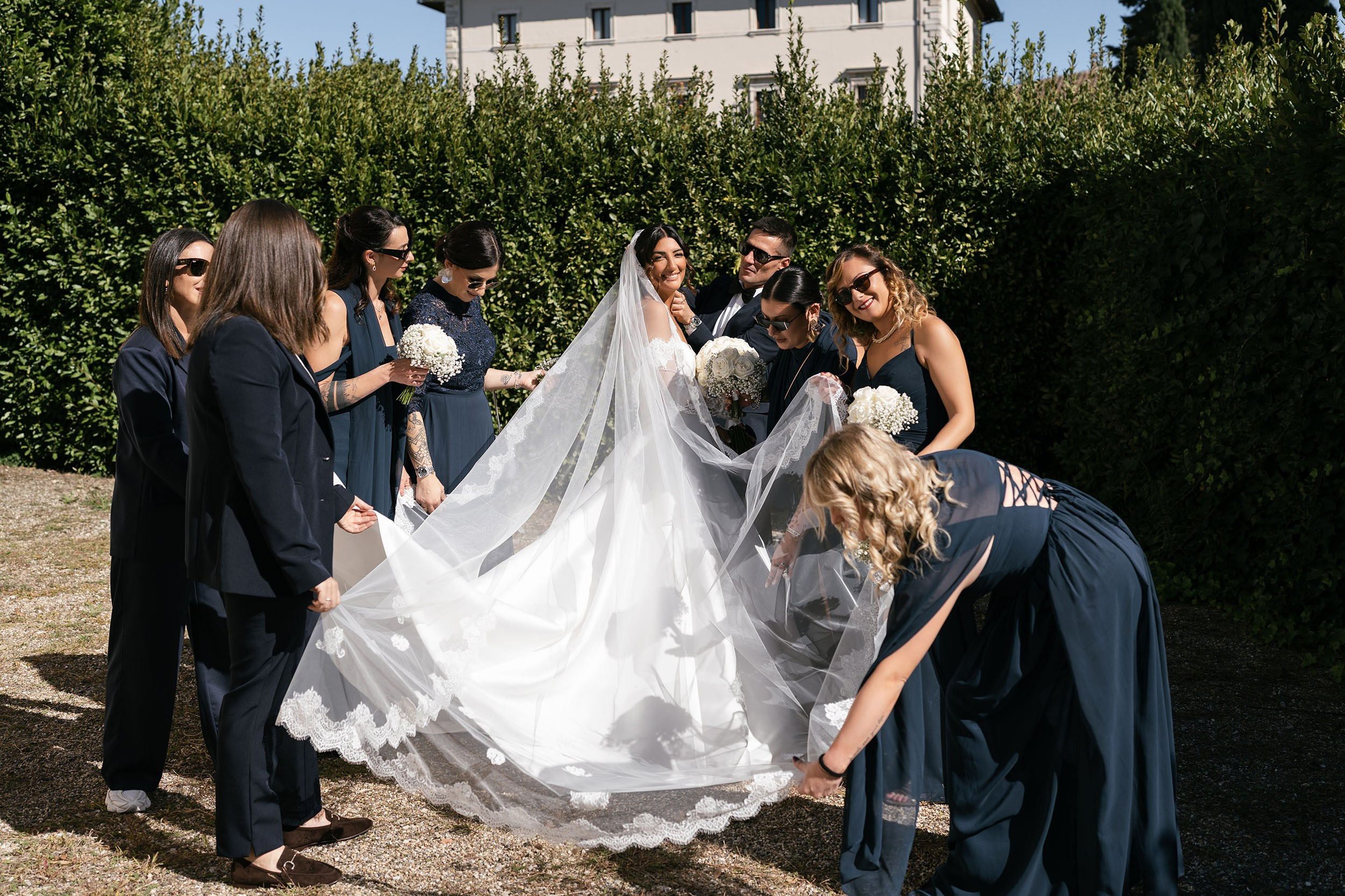 Ginevra and Avi — Abbazia di San Galgano, Tuscany. Destination Wedding Photographers and content creators based in Spain