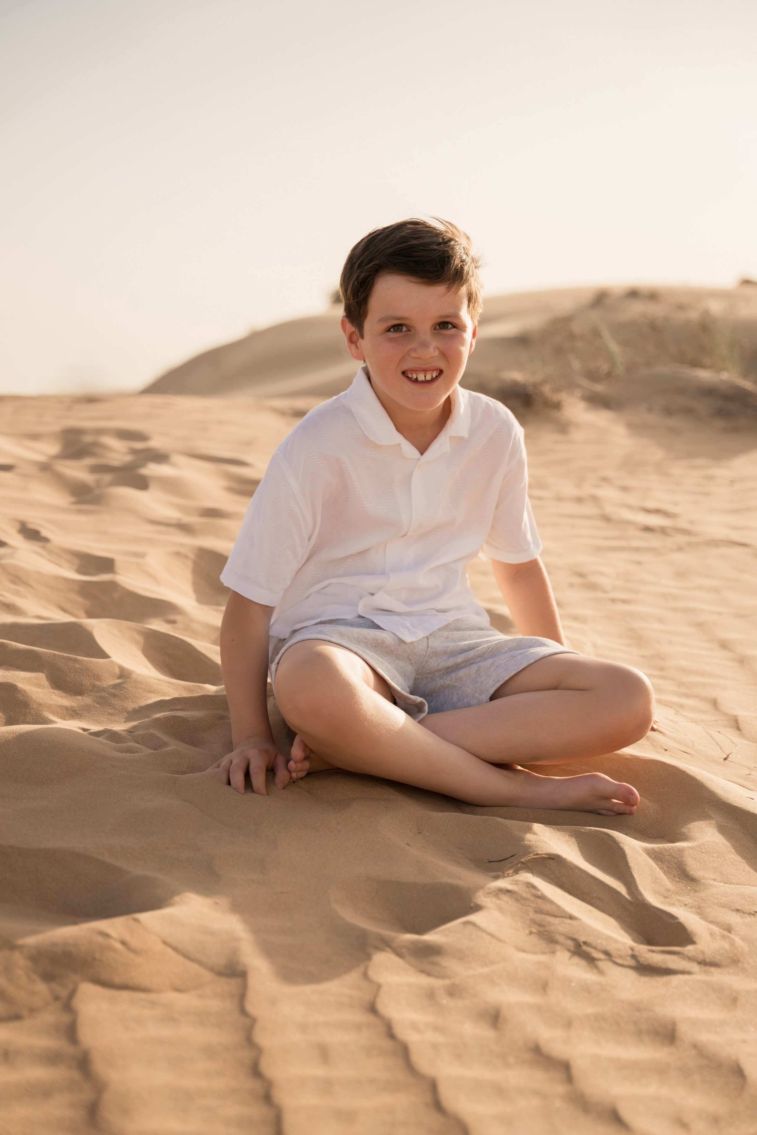 Desert run and fun!. Angela Iakovleva — Family Photographer in Dubai