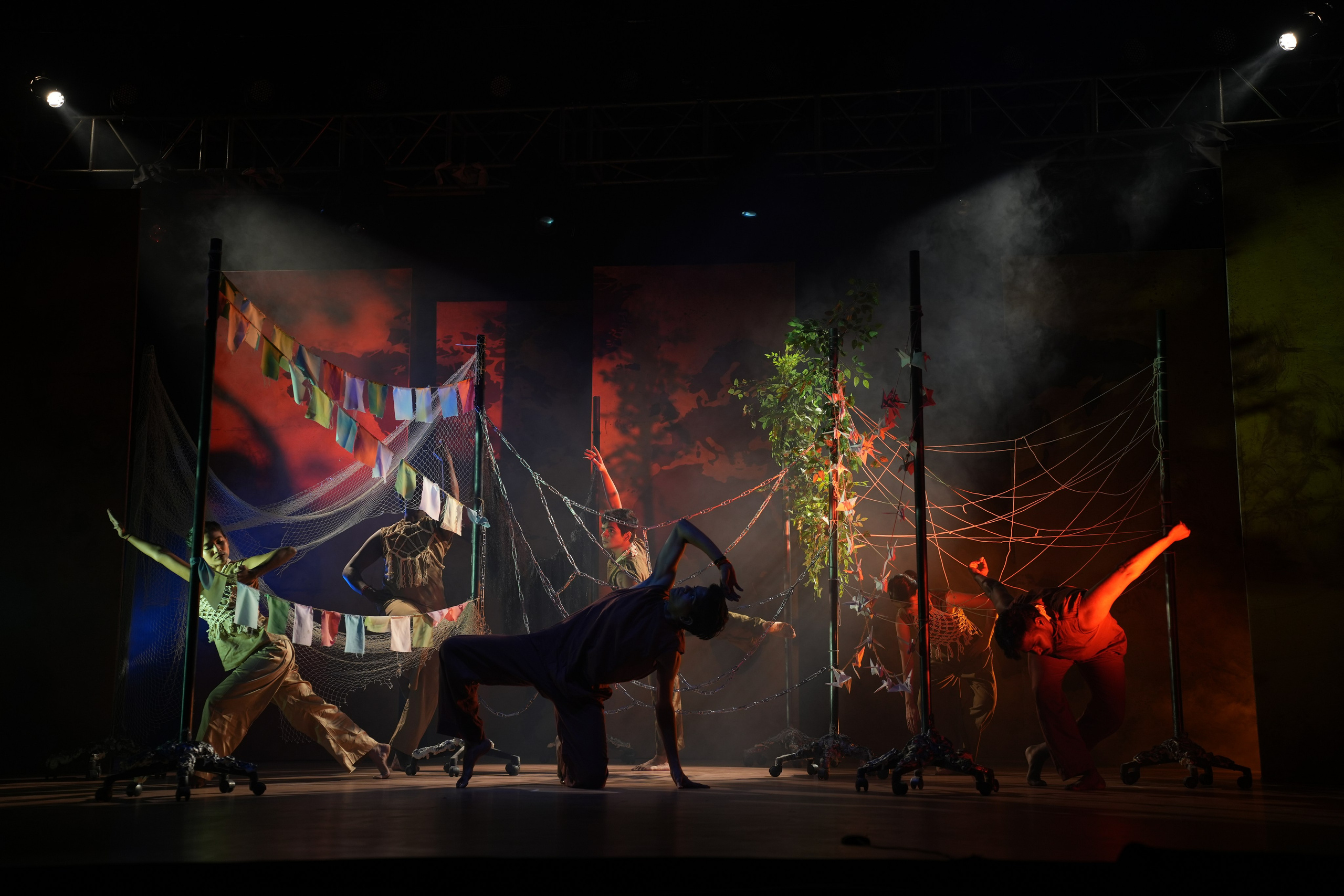 Art Direction for Borderlands Dance Production Abhivyakti 2024