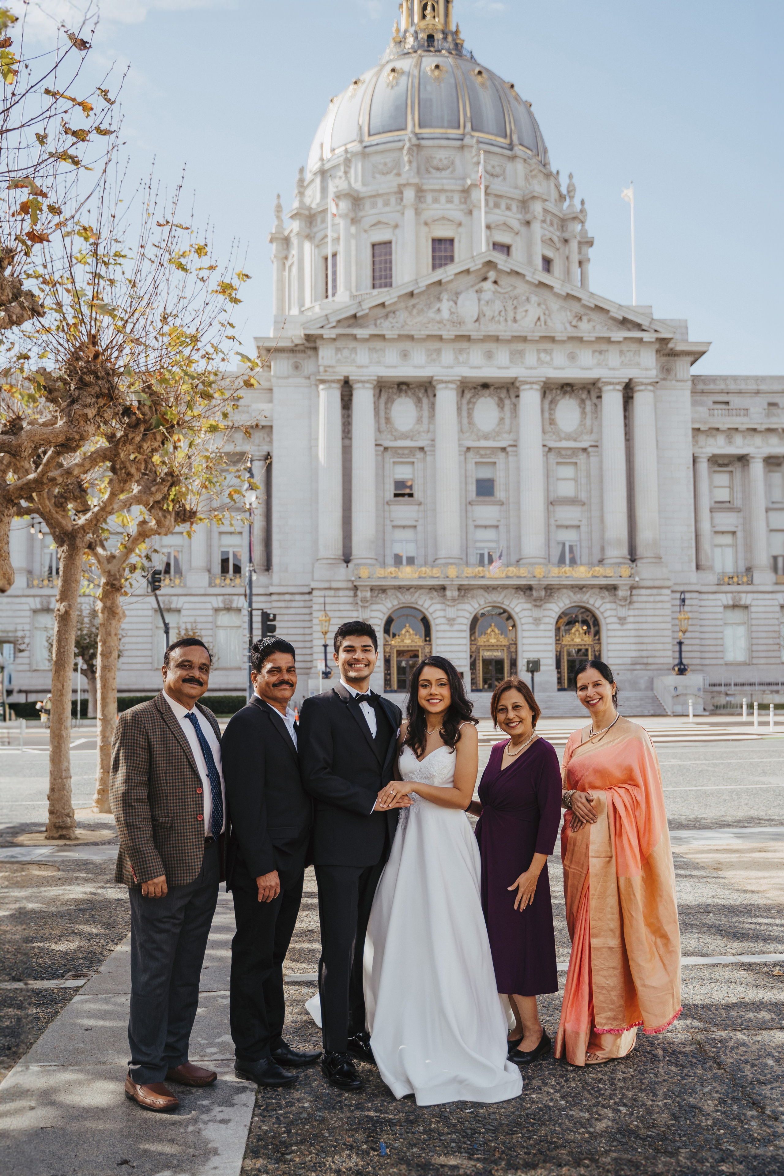 Sity Hall. Wedding family photographer and videographer California San Francisco Bay Area