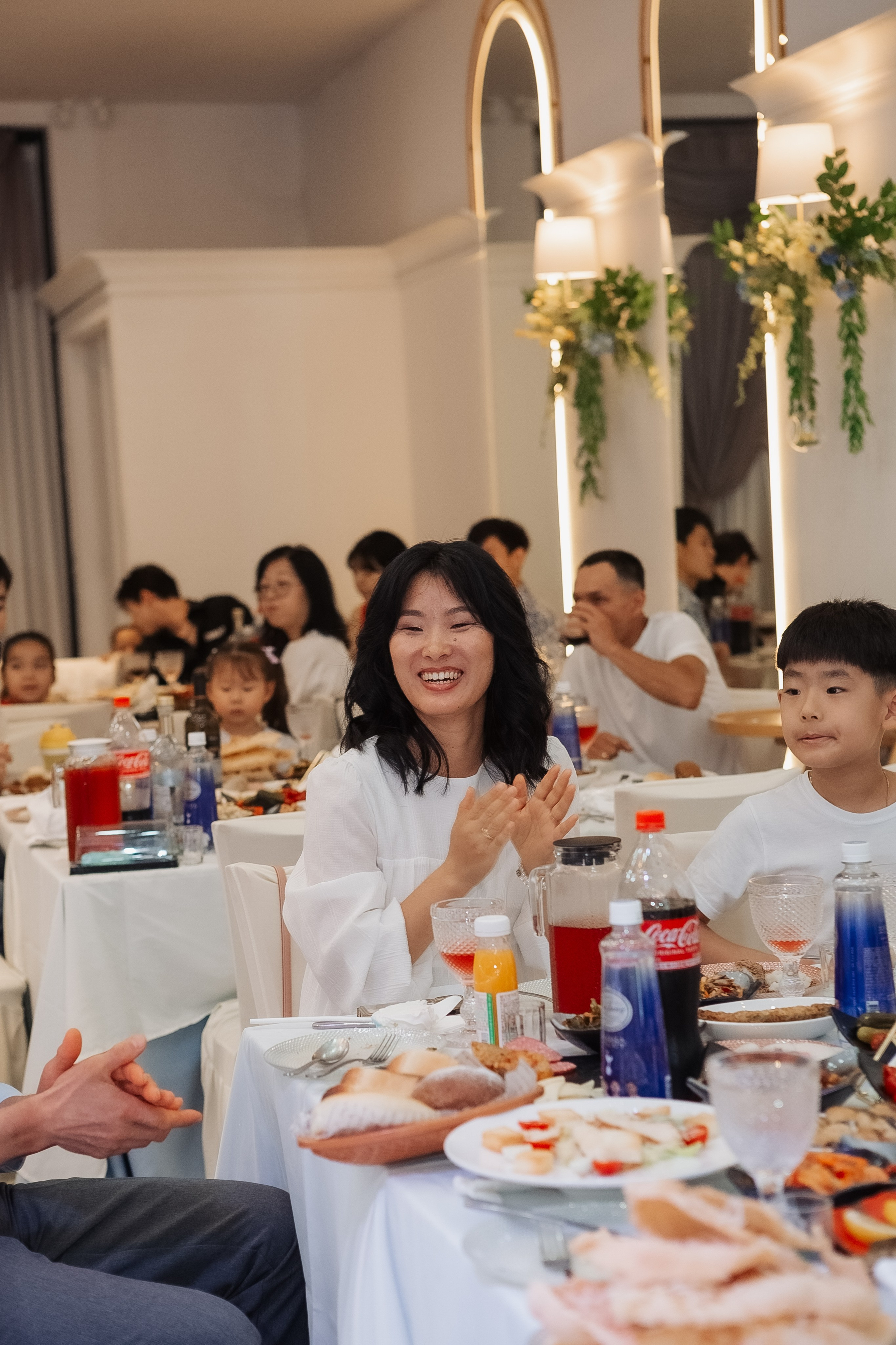 Тео дома и в ресторане. Фотограф беременности, ньюборн и годовасиков в Корее Жанна Хан