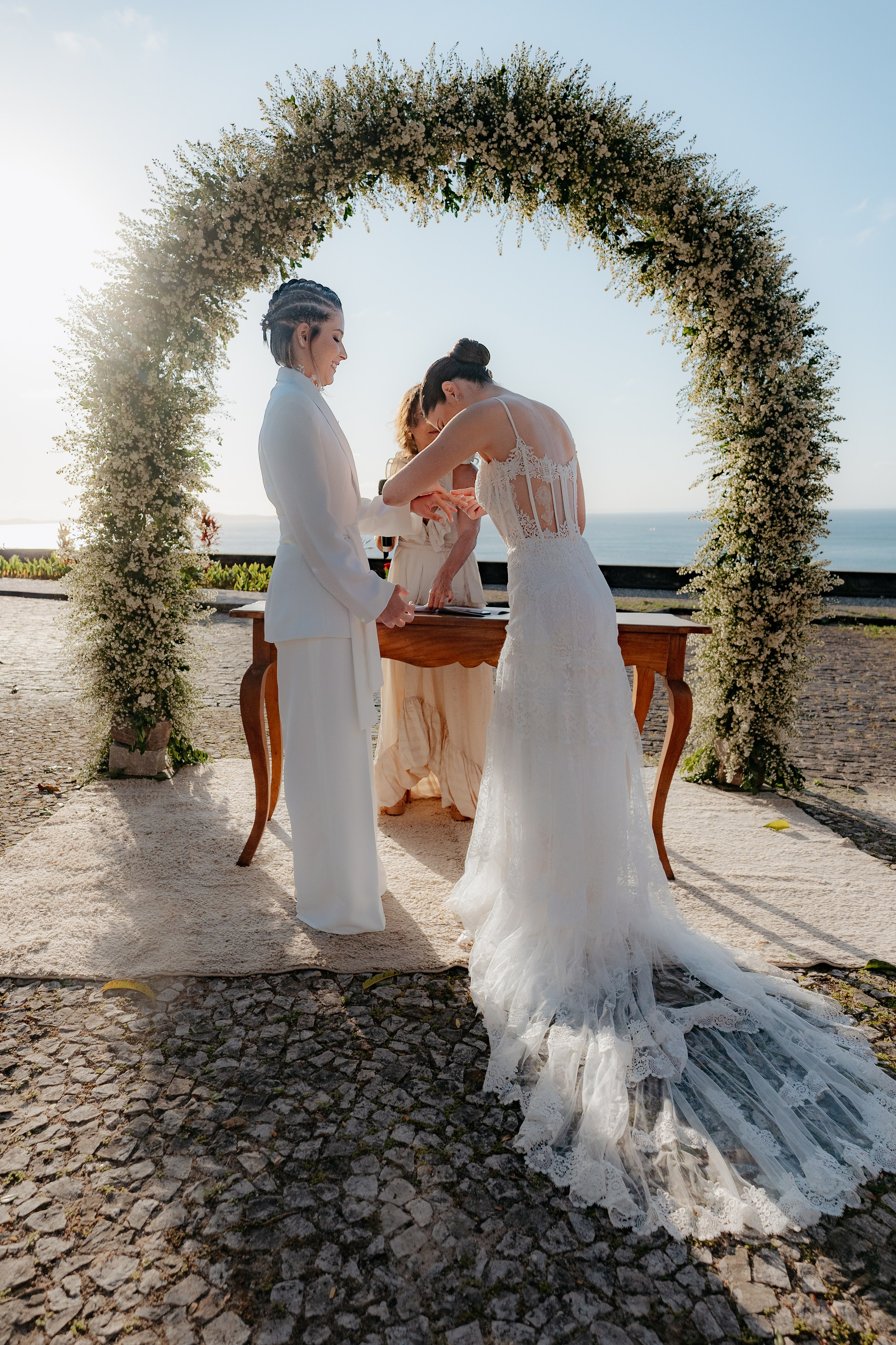 Jessica e Anna Luiza (matrimonio). Principal