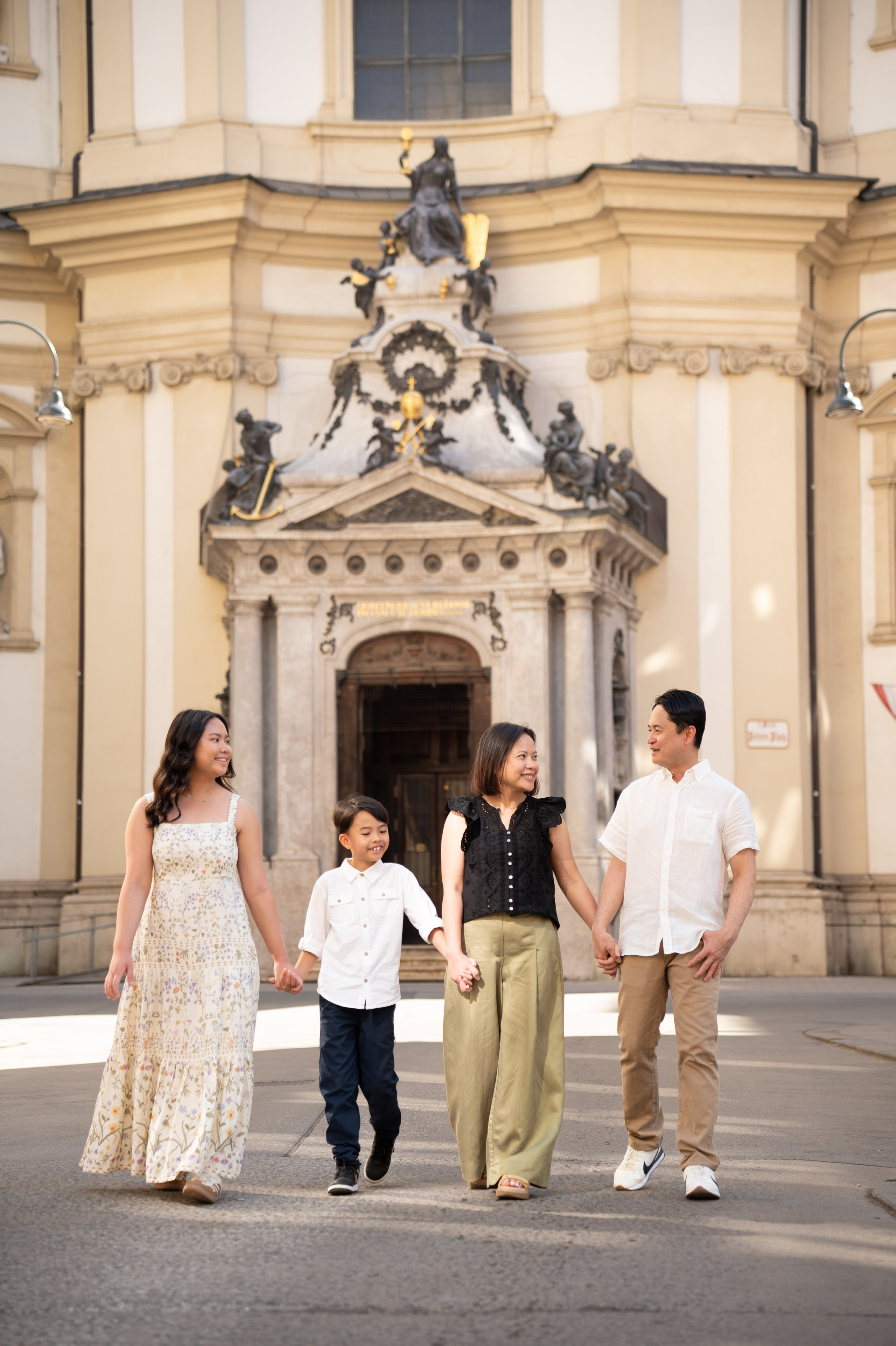 Christina & fam from USA. Photo Vienna and Bratislava