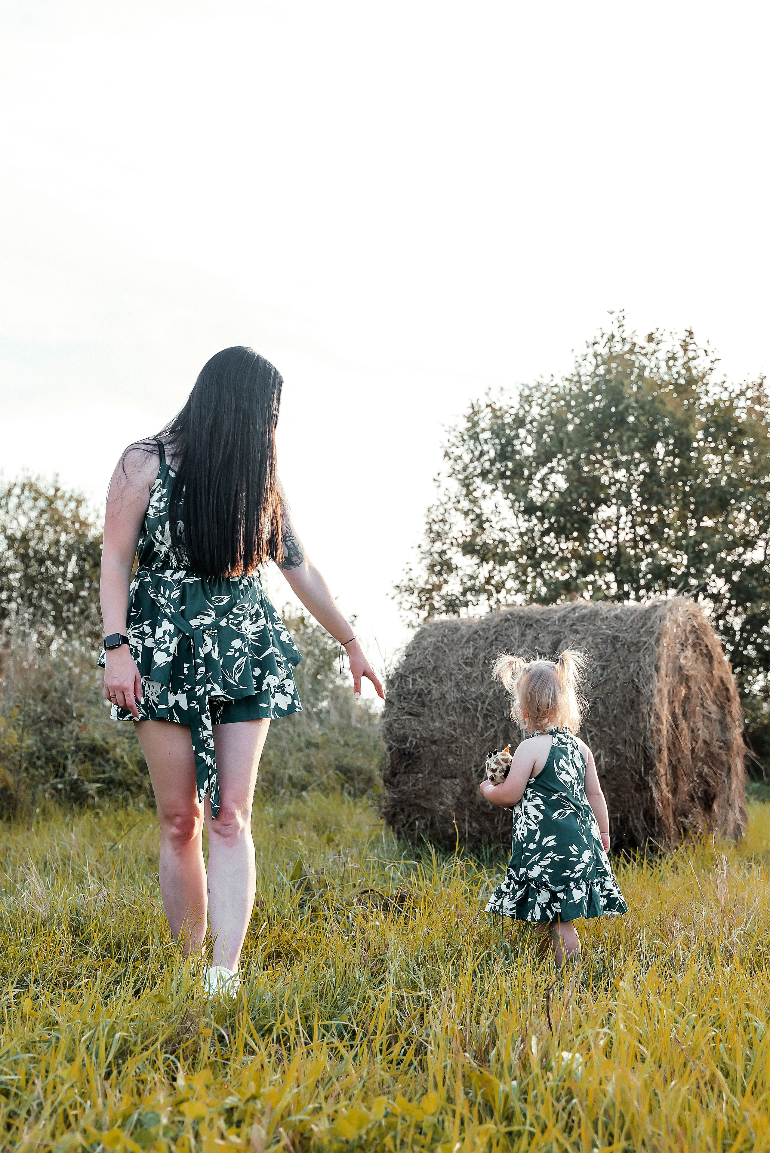 Мама с дочкой. Ваш фотограф в Латгалии — Александра Юхневича!