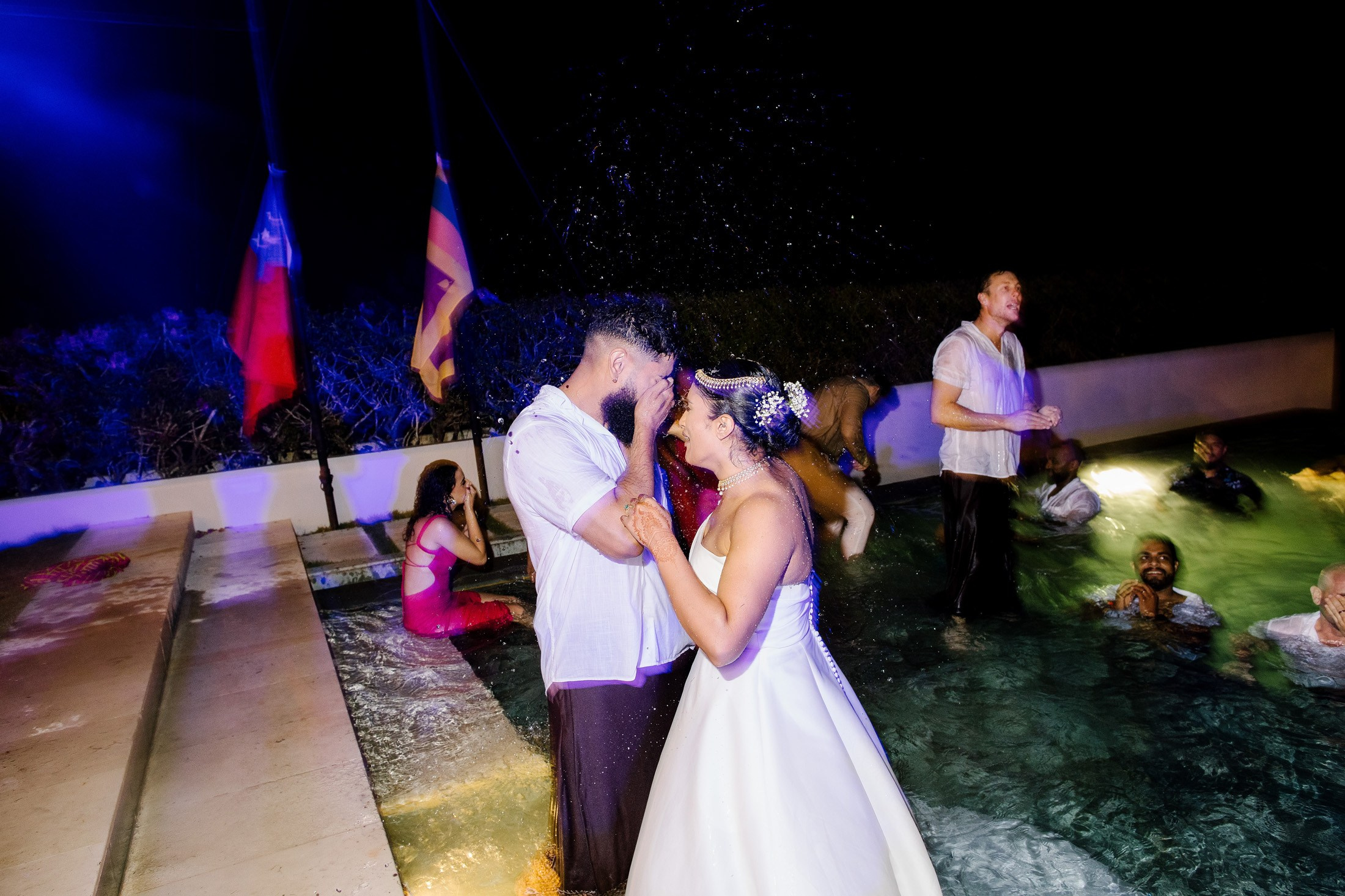 Big funny wedding with guests in paradise Bali island. Get.it.feel — Aesthetic Photography and Videography