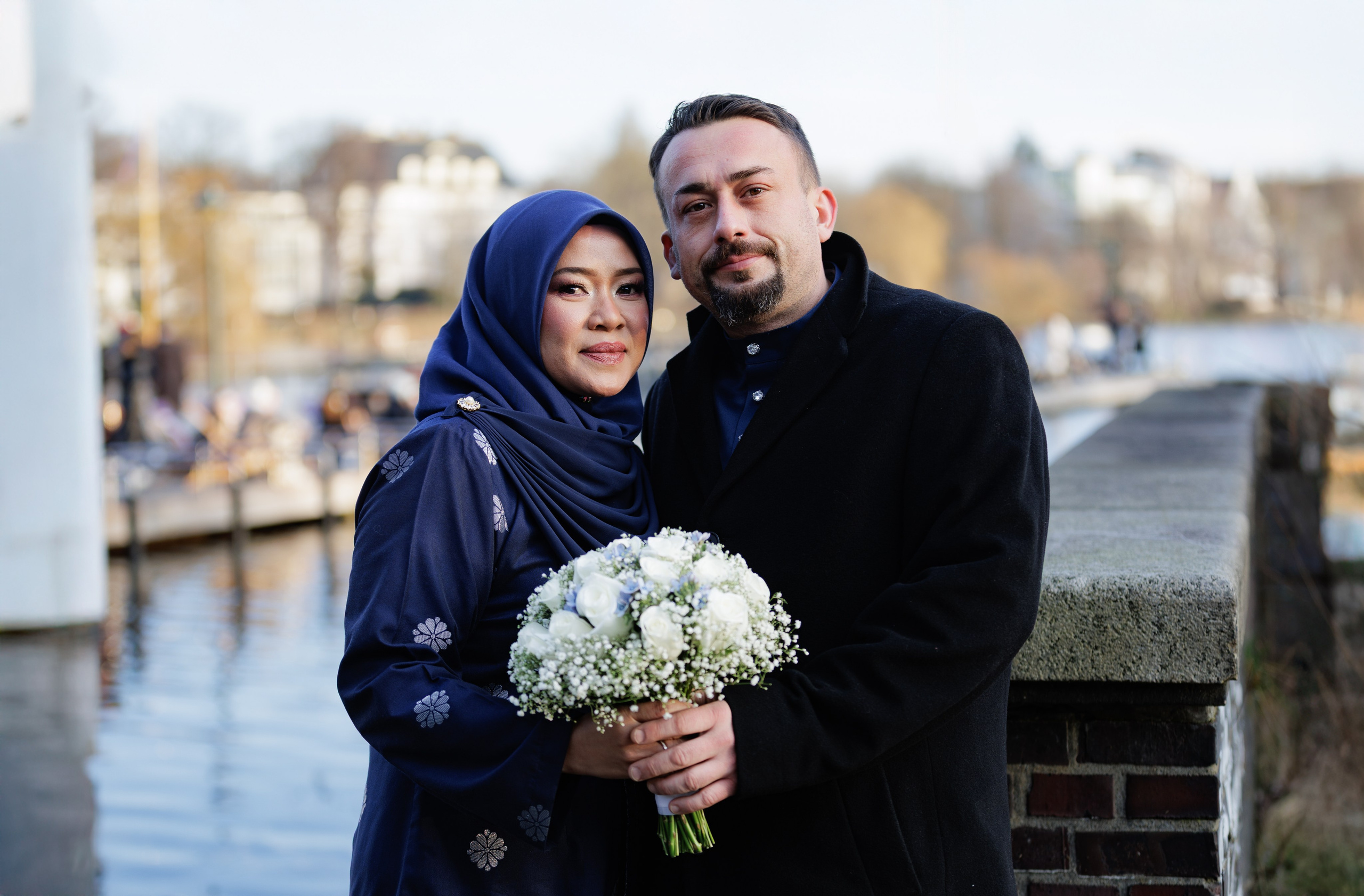 Hochzeitsfotografie in der Zentralmoschee Hamburg | Interkulturelle Harmonie & Architektonische Schönheit. Hochzeitsfotograf und Hochzeitsvideograf aus Hamburg | Roka21Film