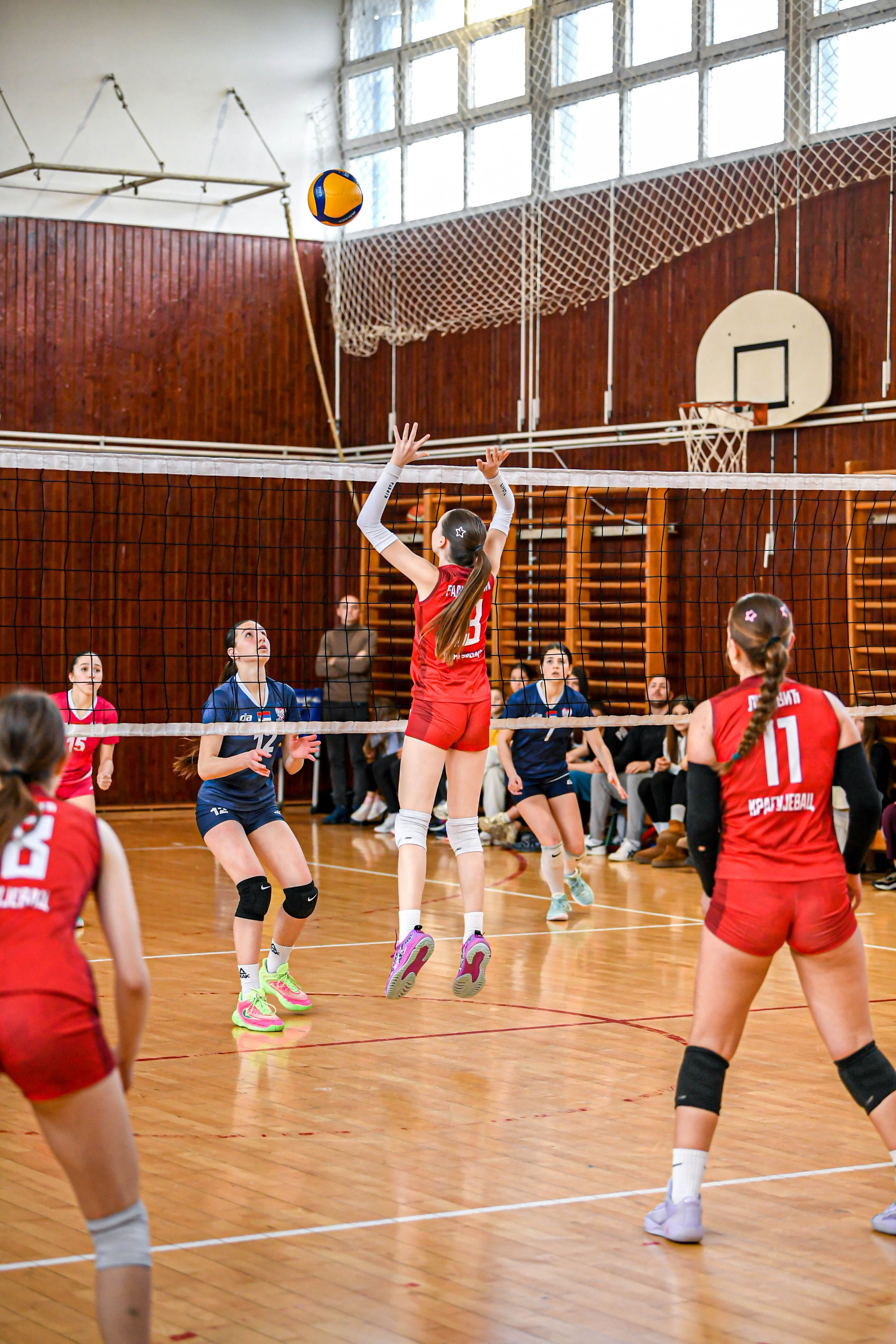 Odbojka 22.03.  Radnicki KG — BlockVolley JAG. Foto Simic Jagodina
