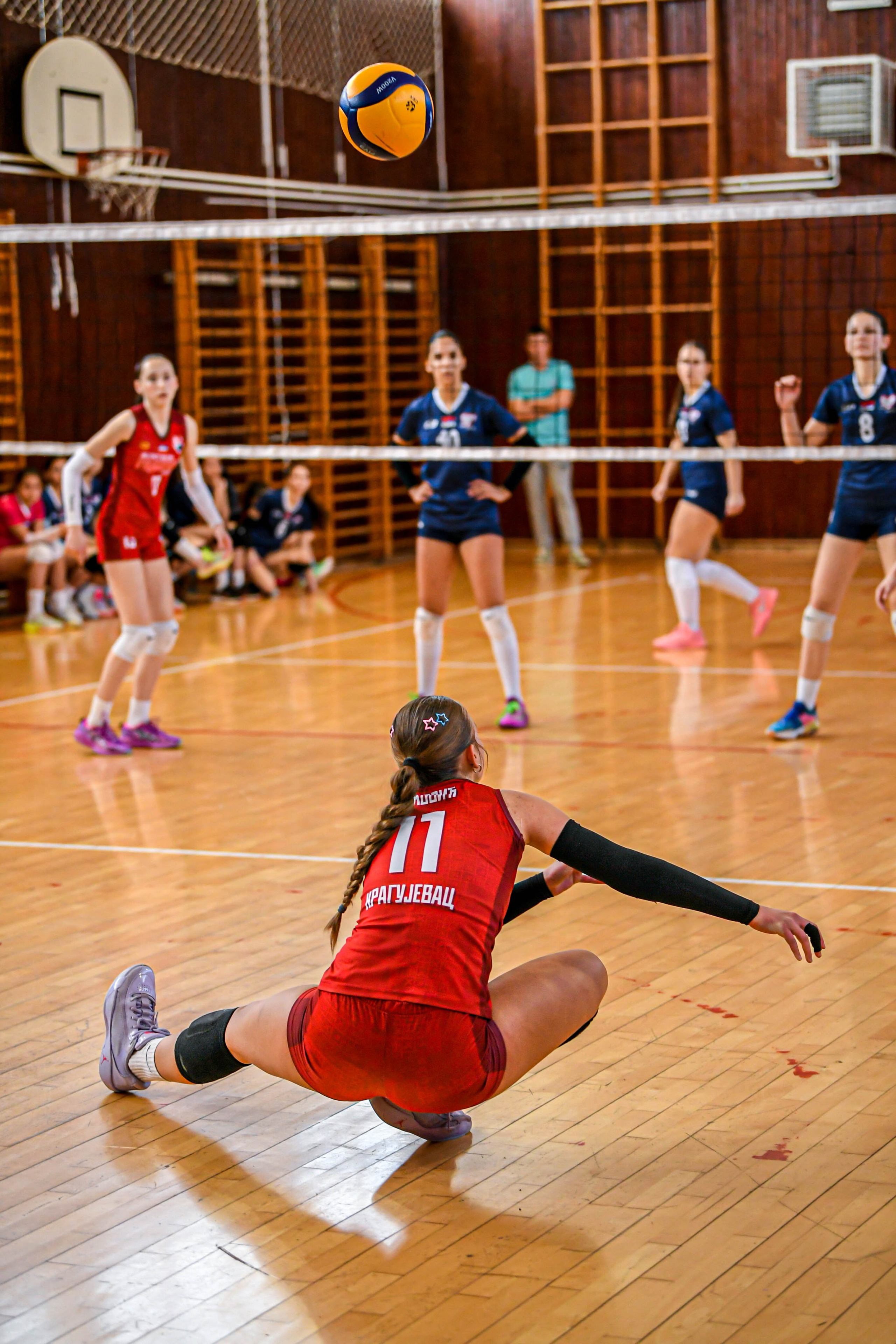 Odbojka 22.03.  Radnicki KG — BlockVolley JAG. Foto Simic Jagodina