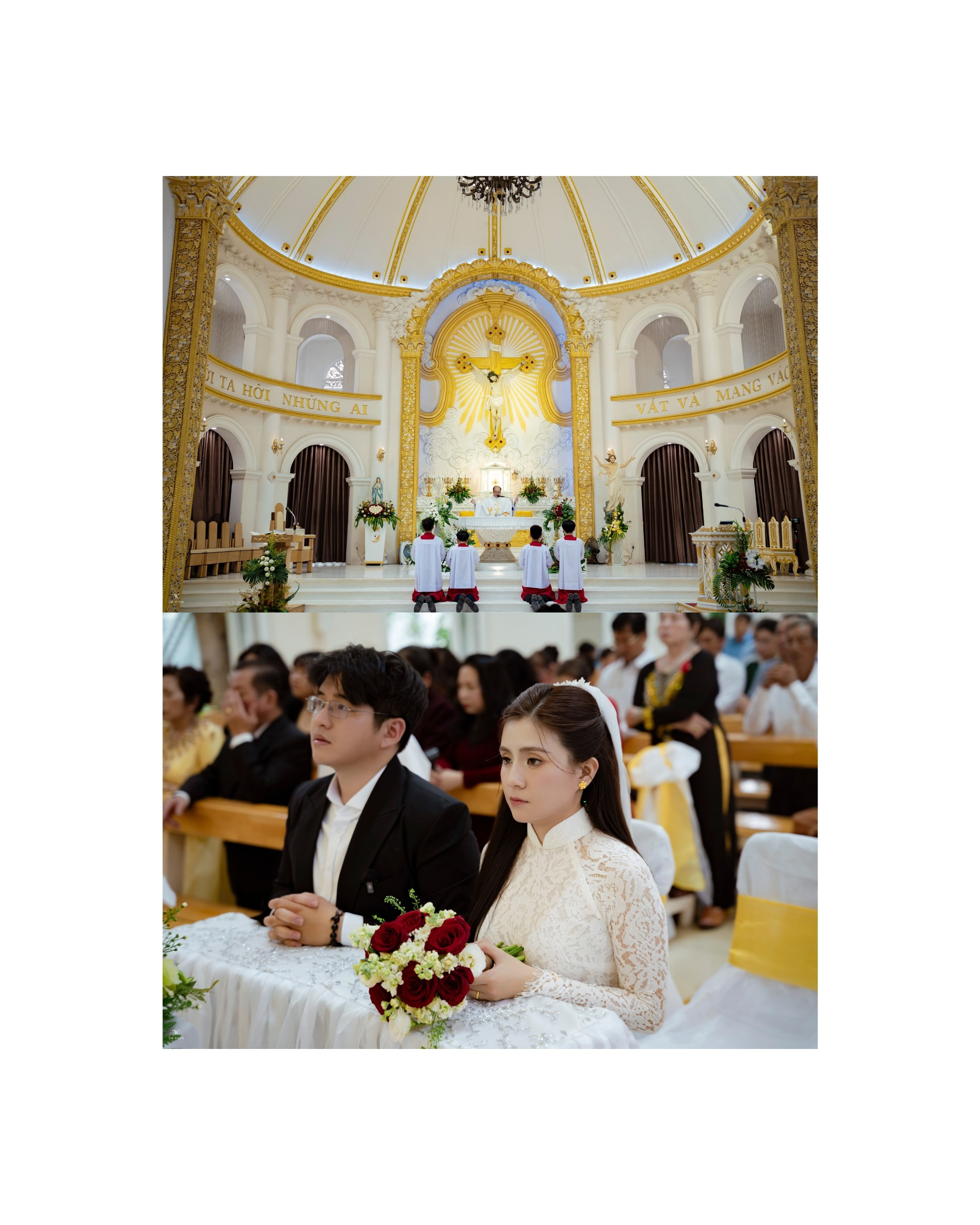 NHÀ THỜ — ANH & TRANG. WEDDING PHOTOGRAPHER IN VIETNAM